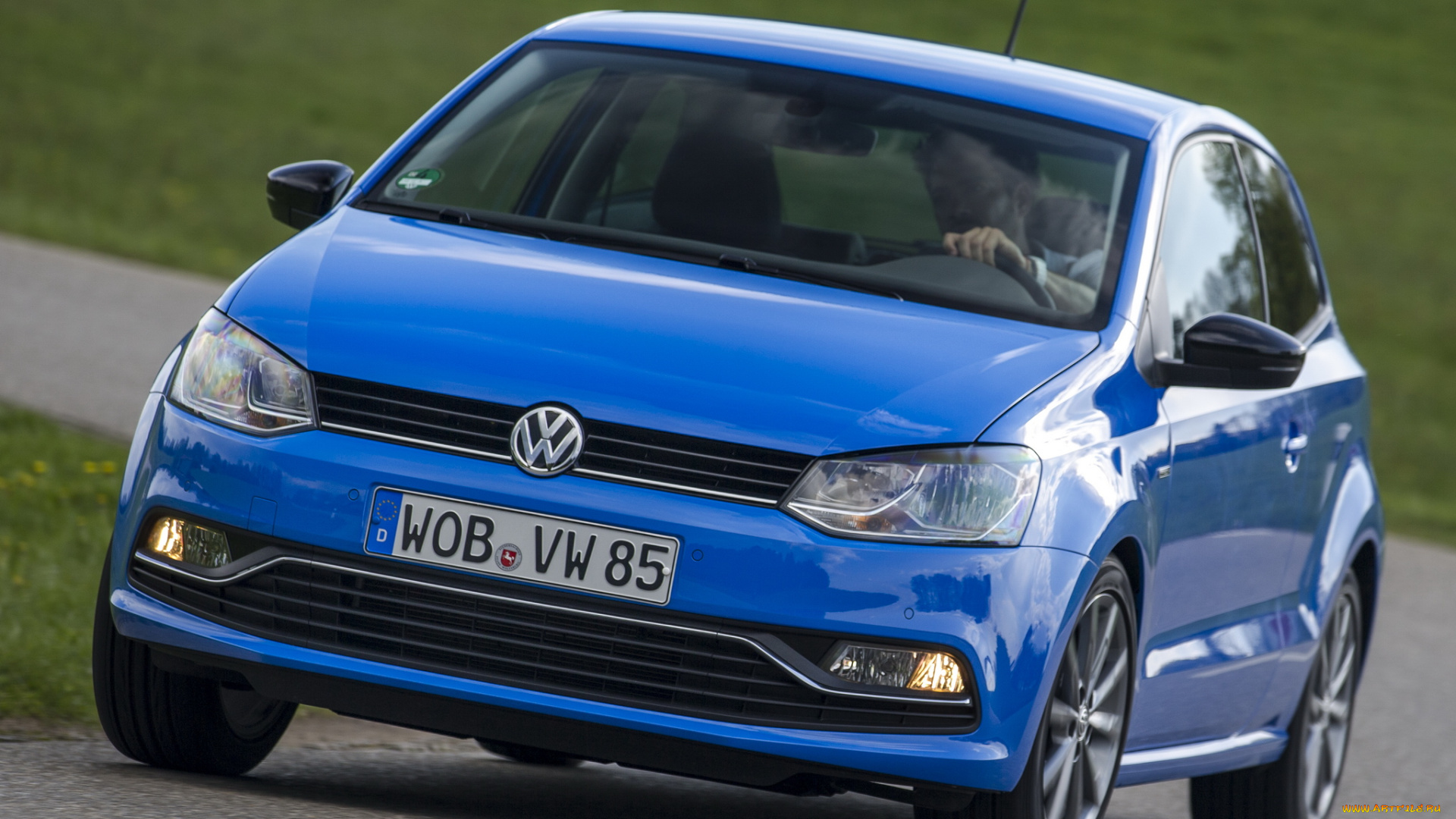 автомобили, volkswagen, typ, 6r, 3-door, tdi, синий, 2014г, polo