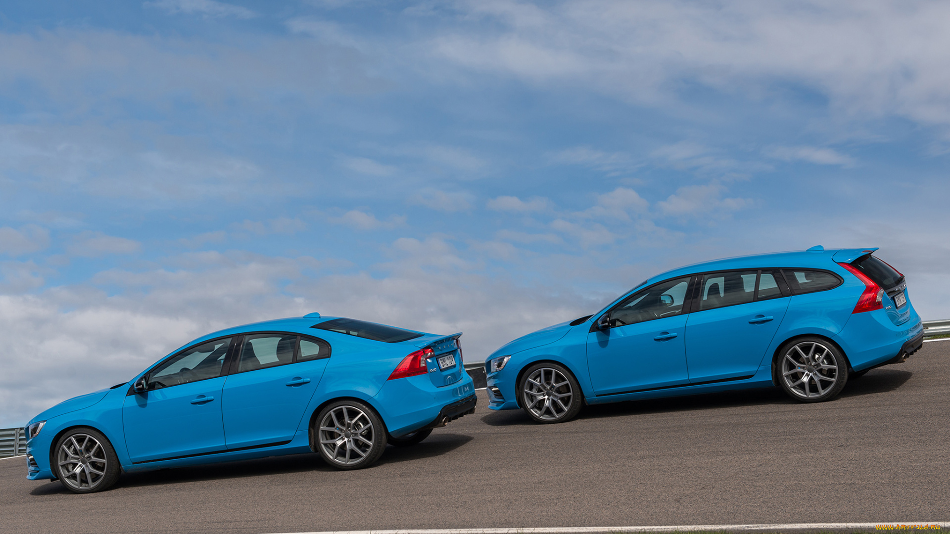 автомобили, volvo, синий