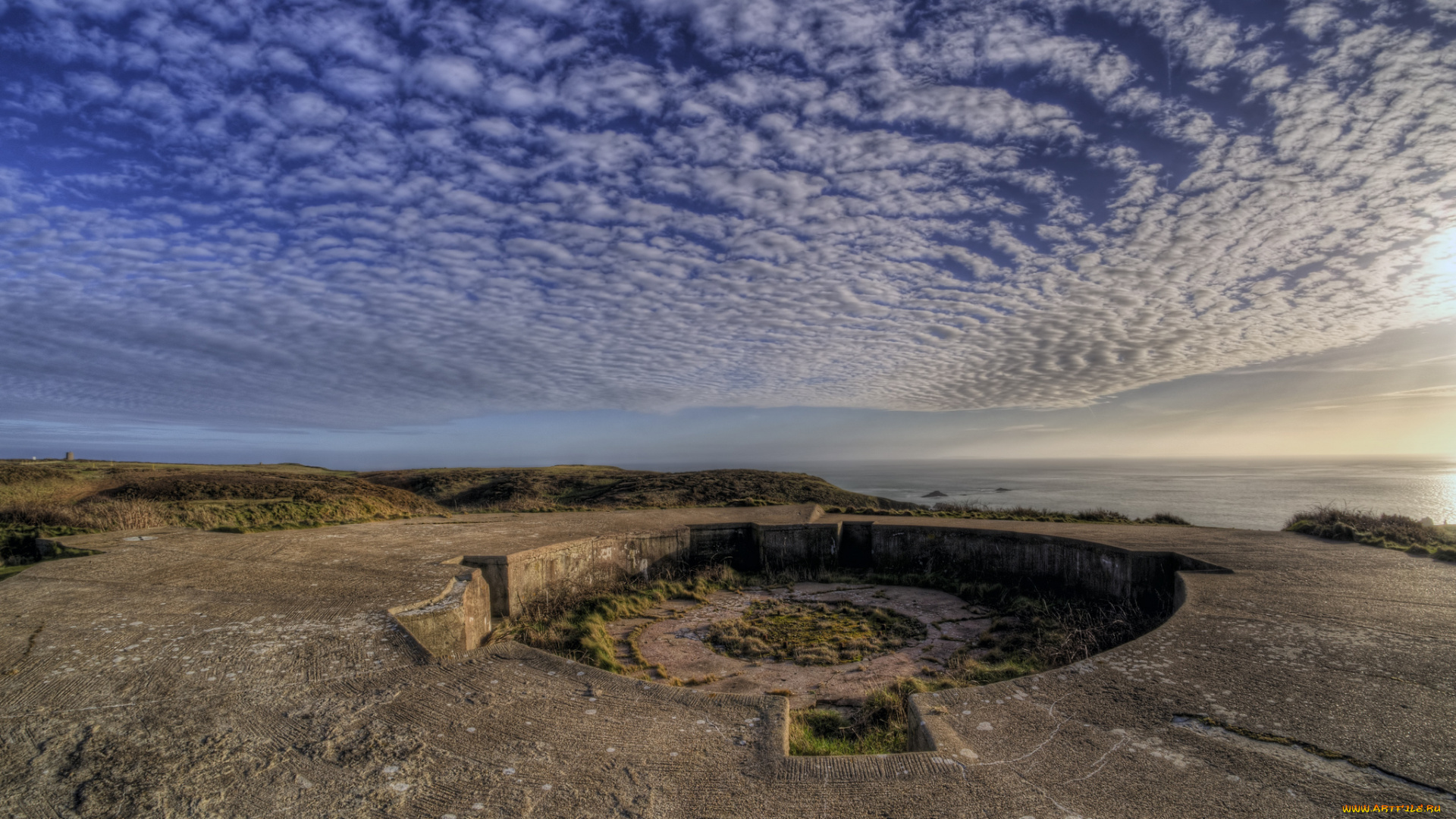 природа, восходы, закаты, свет, облака, горизонт, плато, скальное, океан