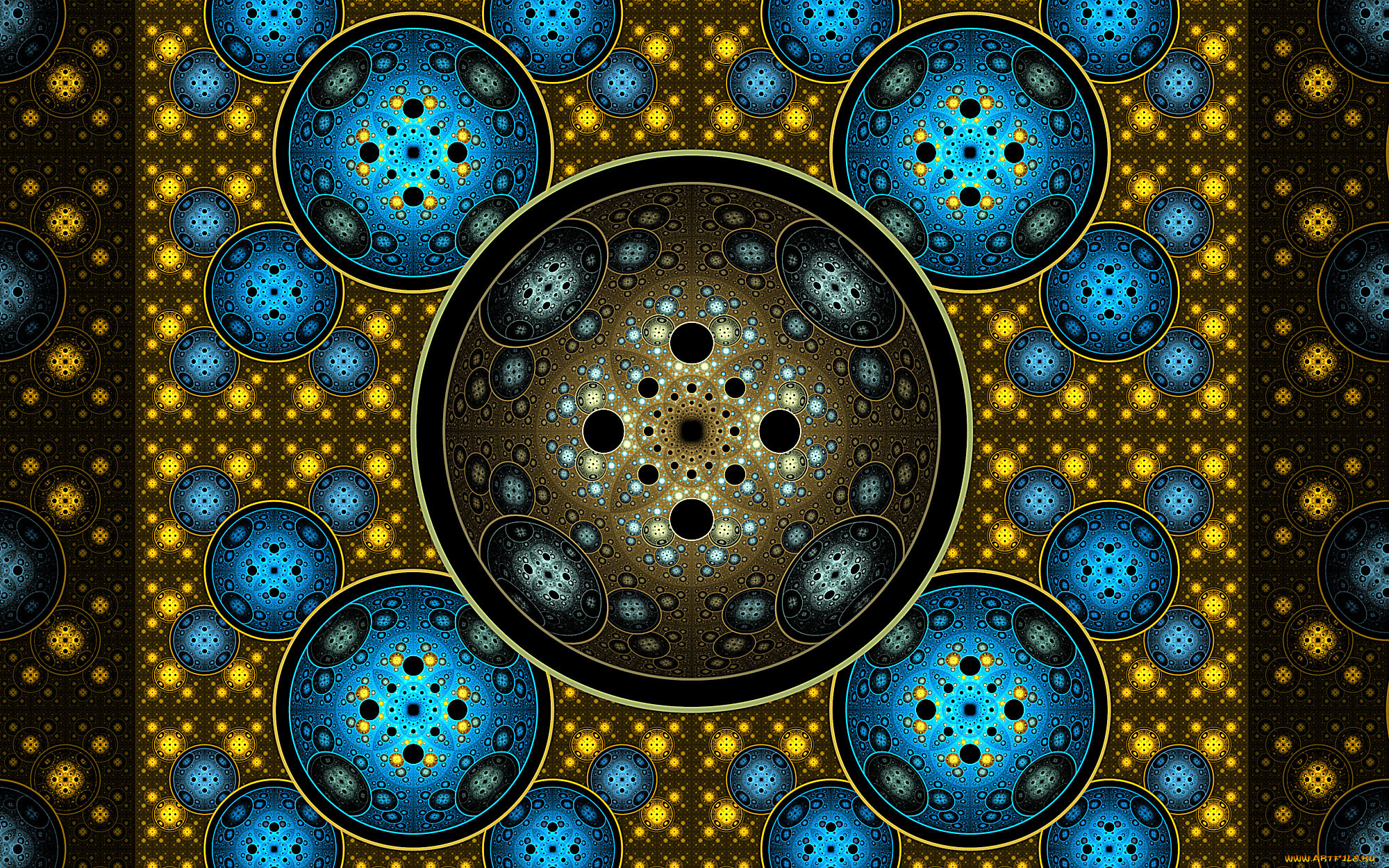 3д, графика, fractal, , фракталы, фон, узор, цвета