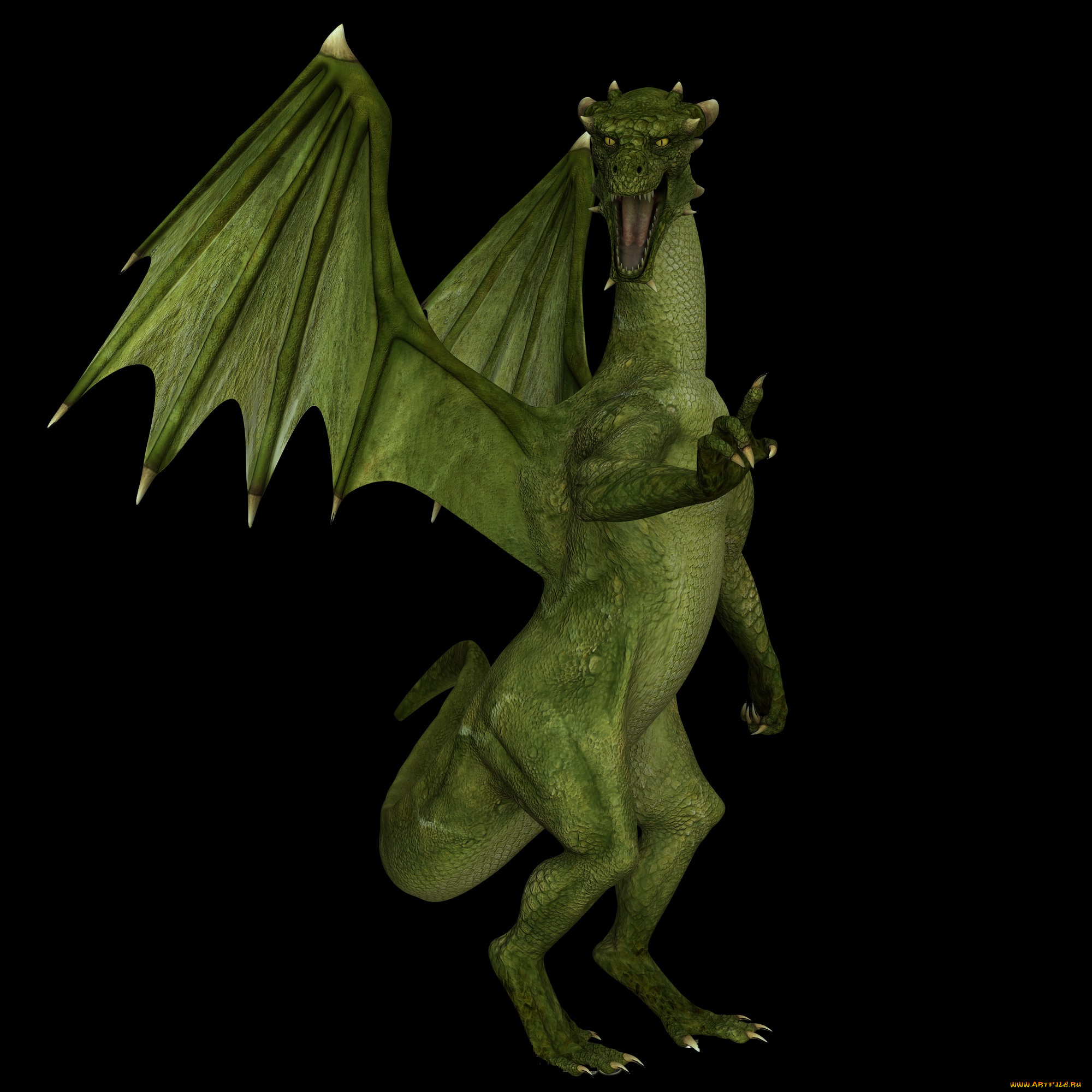 3д, графика, creatures, , существа, дракон, фон