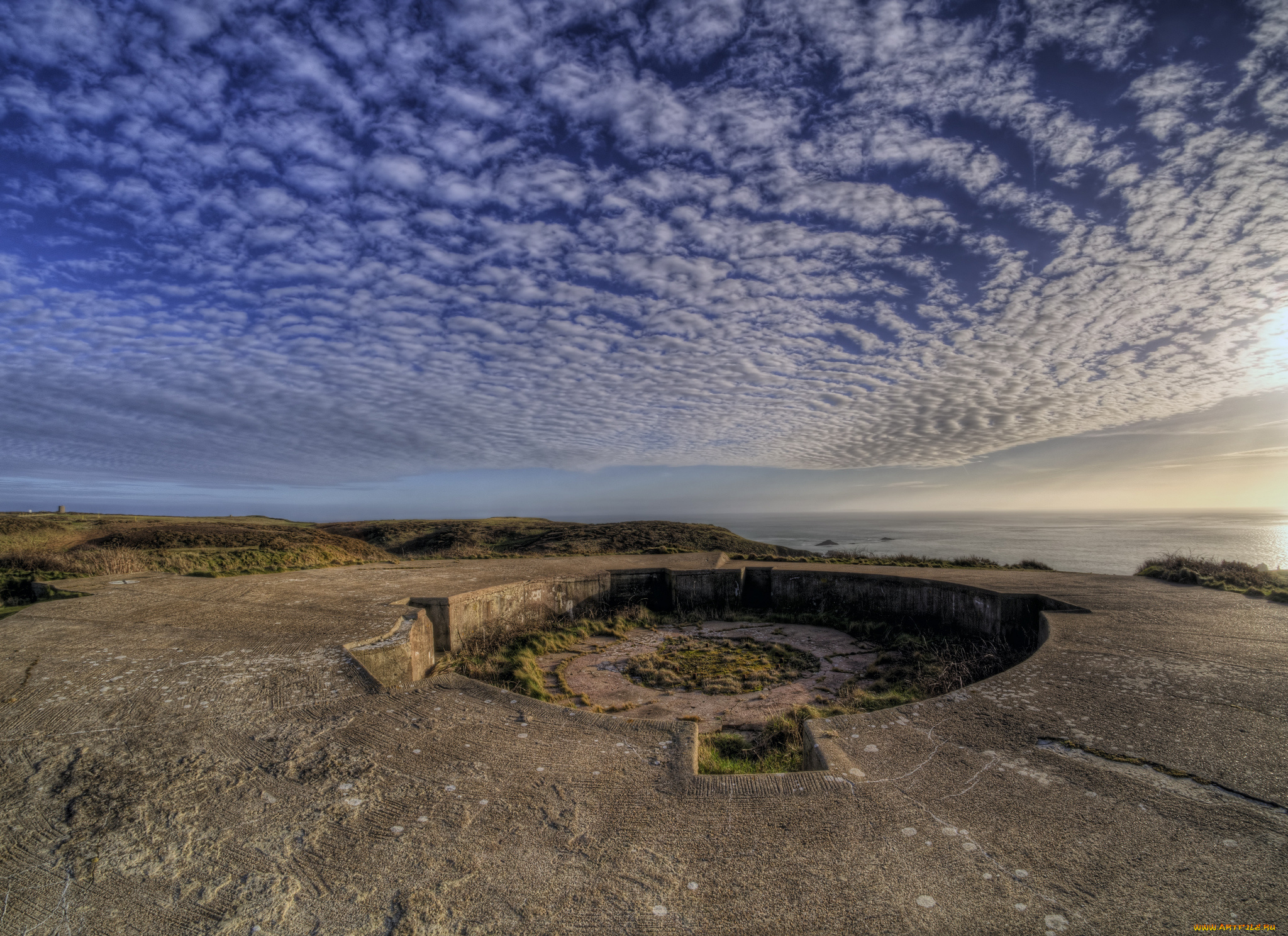 природа, восходы, закаты, свет, облака, горизонт, плато, скальное, океан