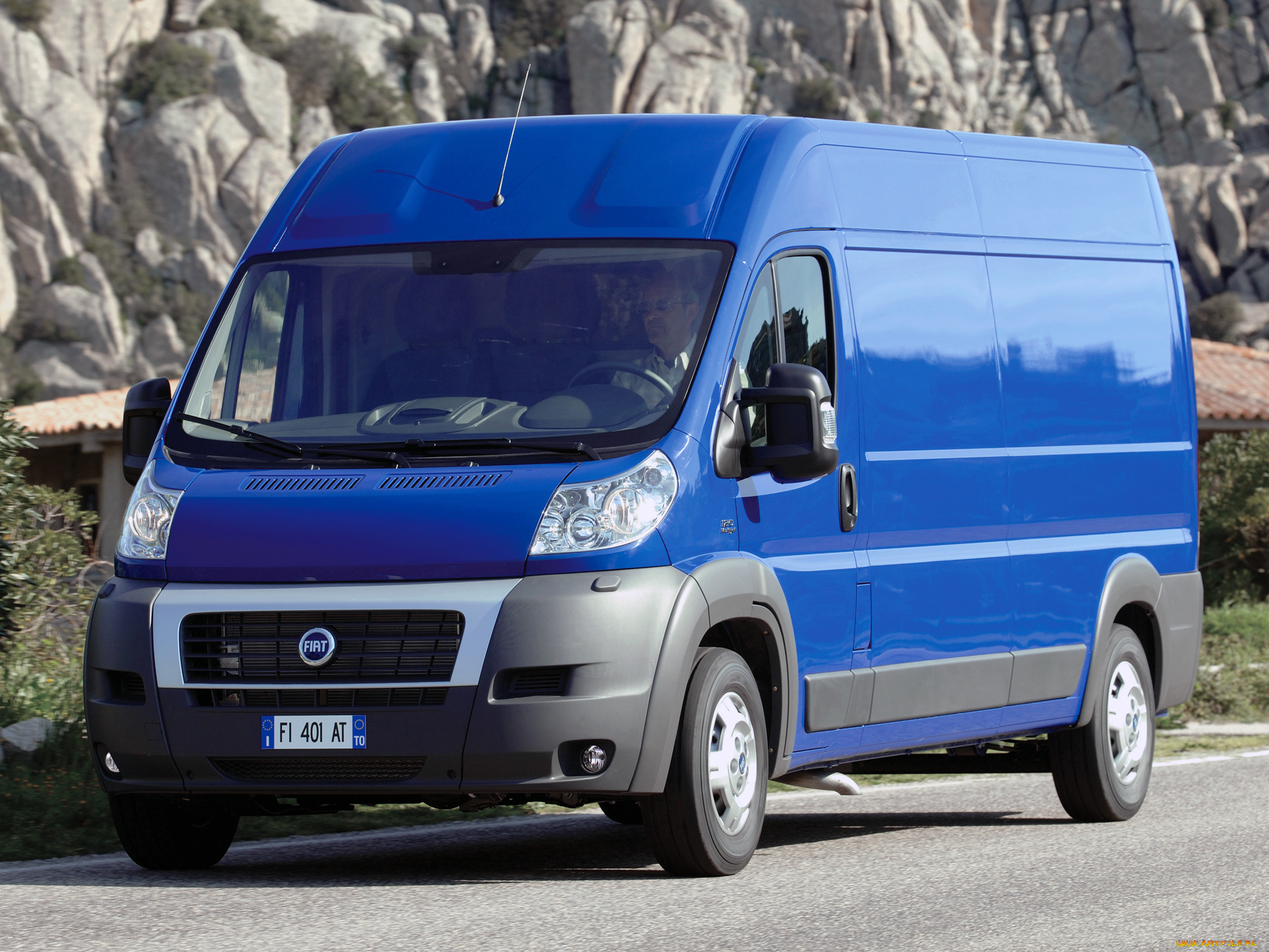 автомобили, fiat, ducato, maxi, van, синий, 250, l3h2