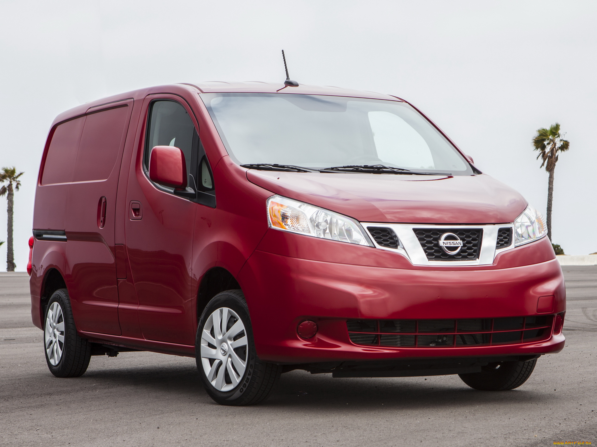 автомобили, nissan, datsun, compact, nv200, красный, 2013г, cargo