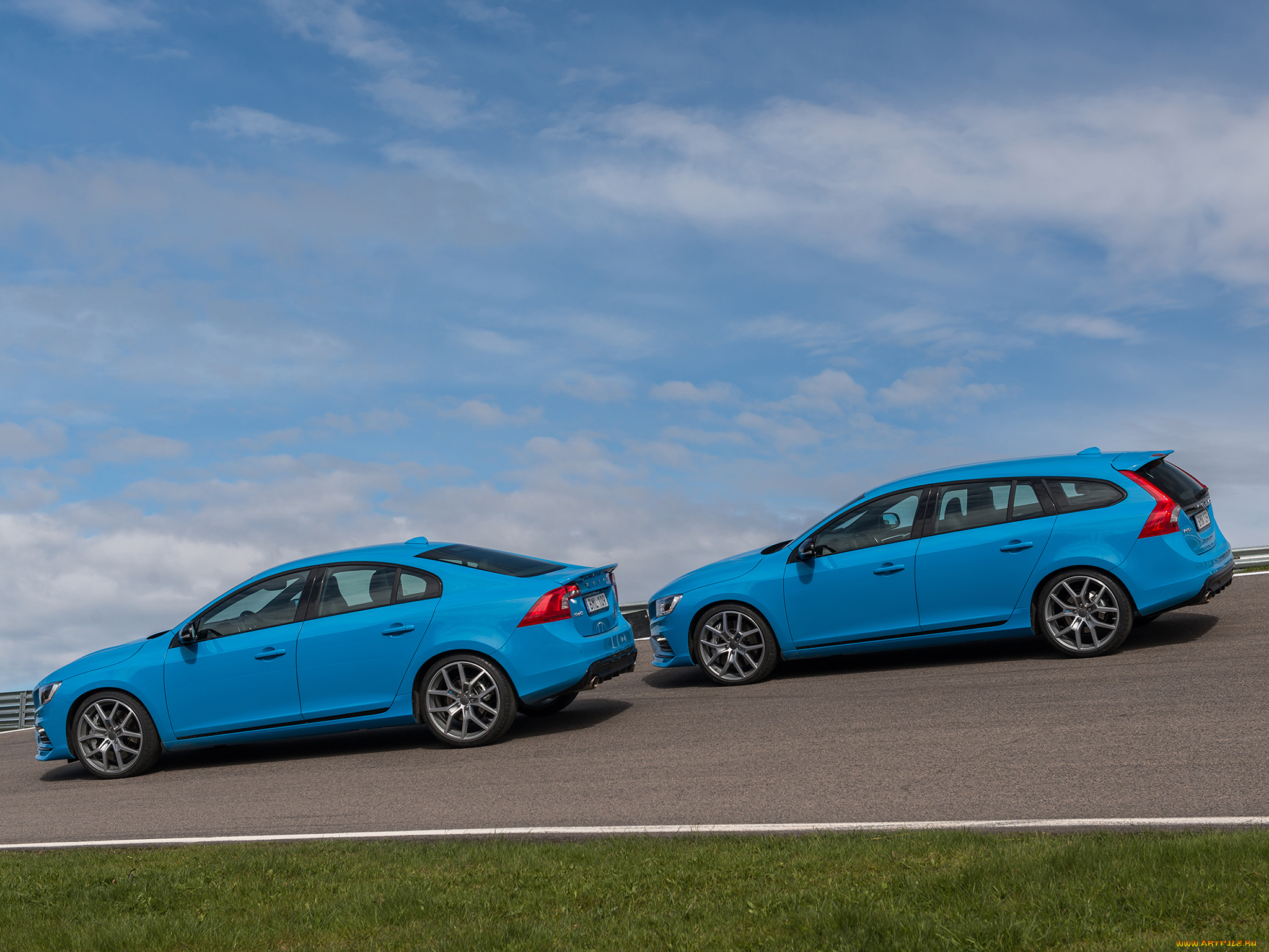 автомобили, volvo, синий