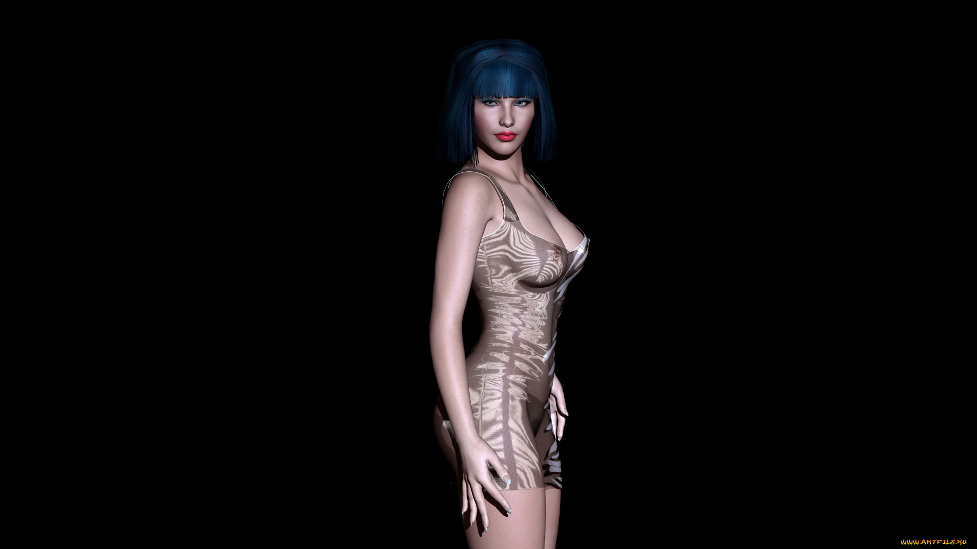 3д, графика, люди, , people, фон, взгляд, девушка