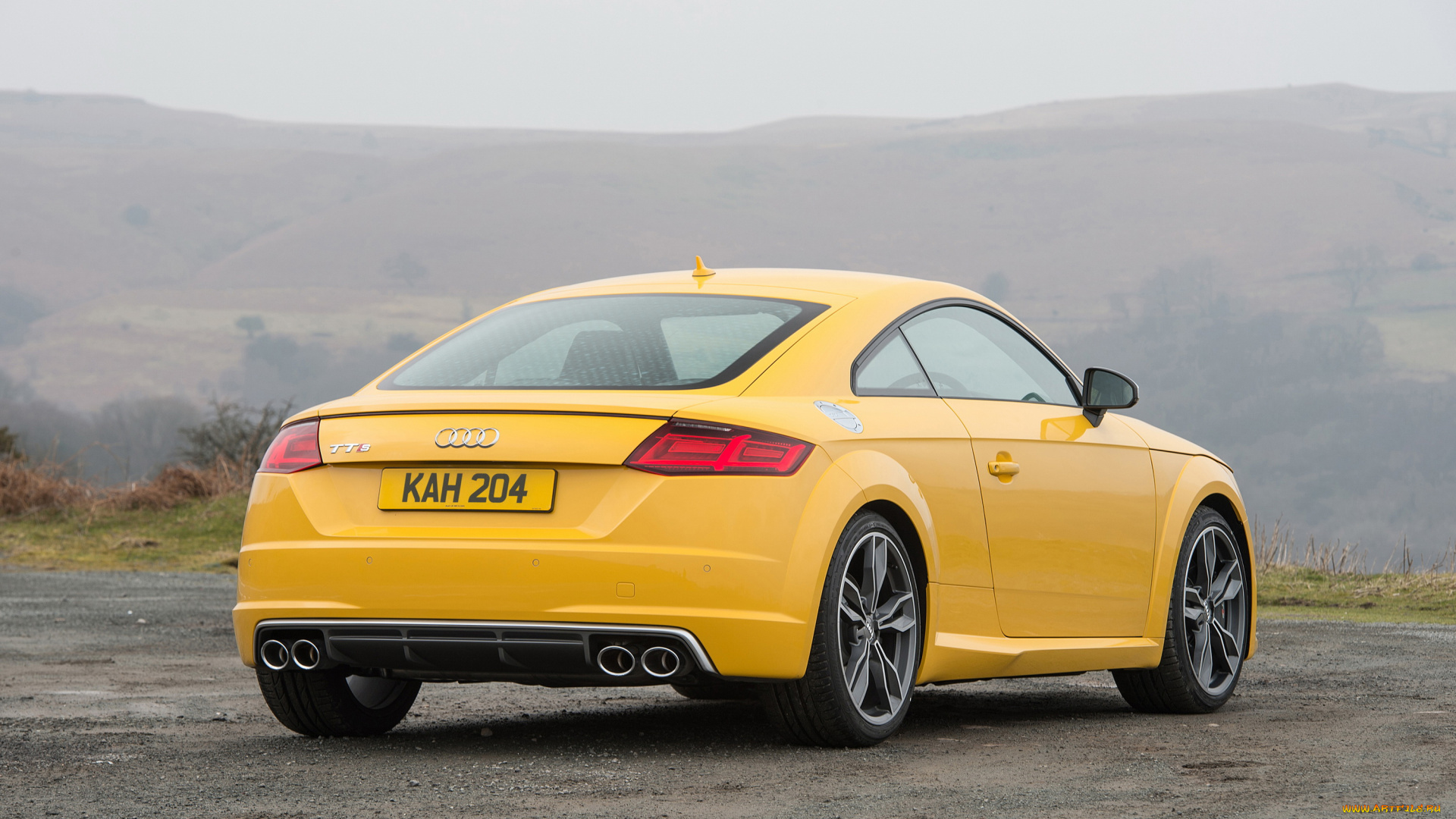 автомобили, audi, желтый, 2015г, 8s, uk-spec, tts, coupе