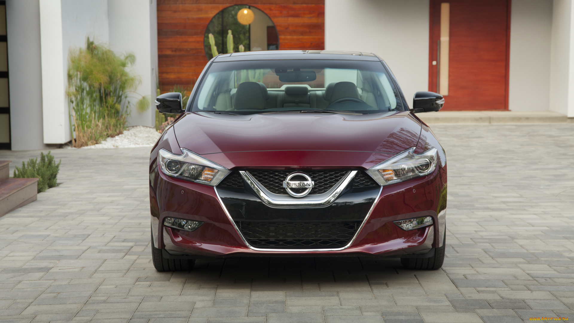 автомобили, nissan, datsun, 2016г, красный, maxima