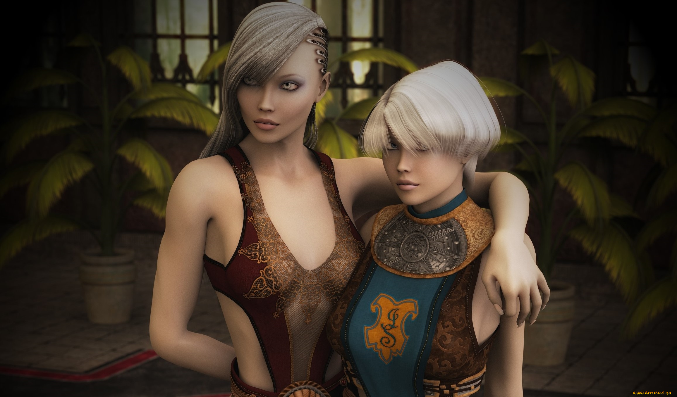 3д, графика, люди, , people, фон, взгляд, девушк