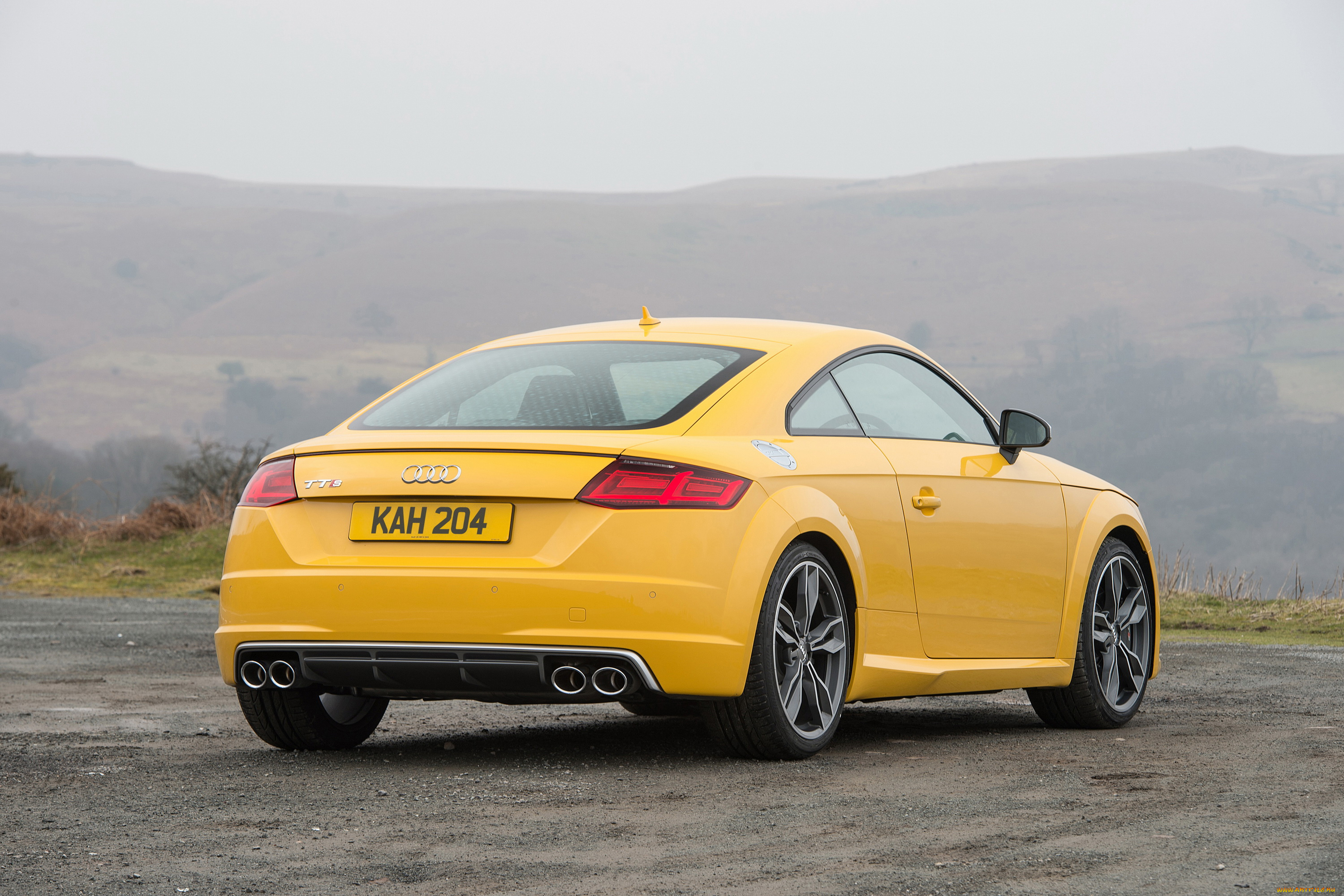 автомобили, audi, желтый, 2015г, 8s, uk-spec, tts, coupе