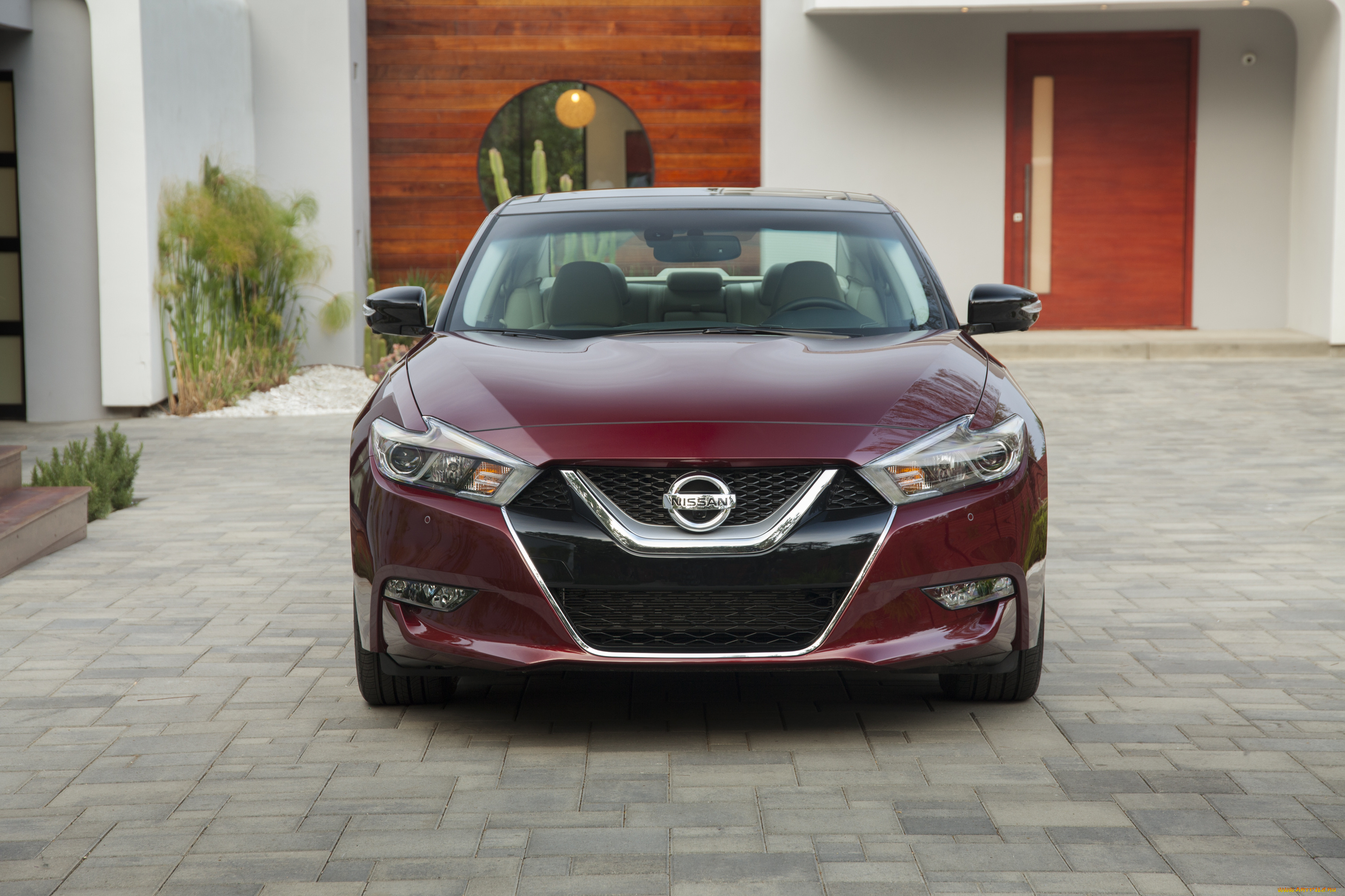 автомобили, nissan, datsun, 2016г, красный, maxima