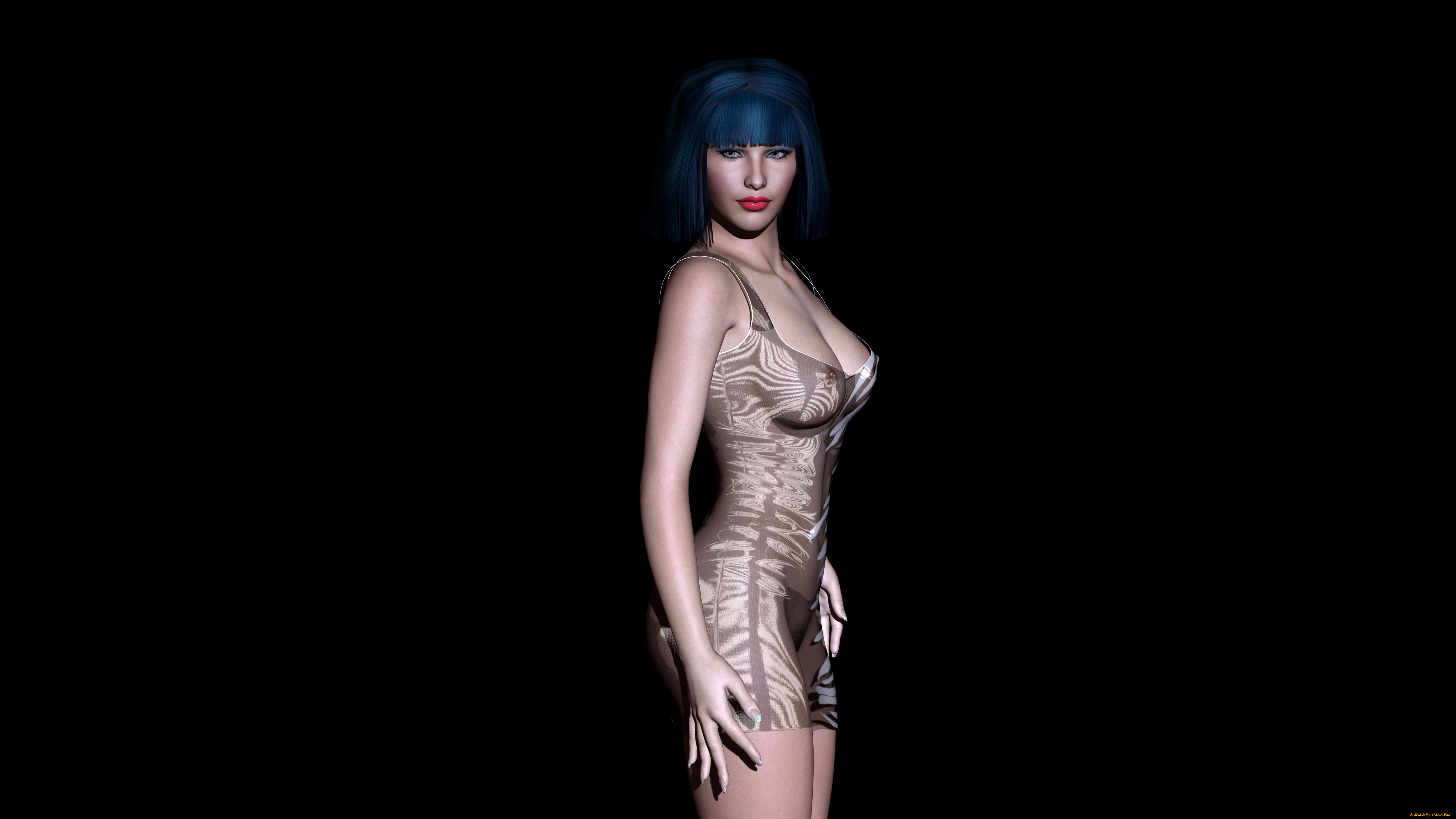 3д, графика, люди, , people, фон, взгляд, девушка