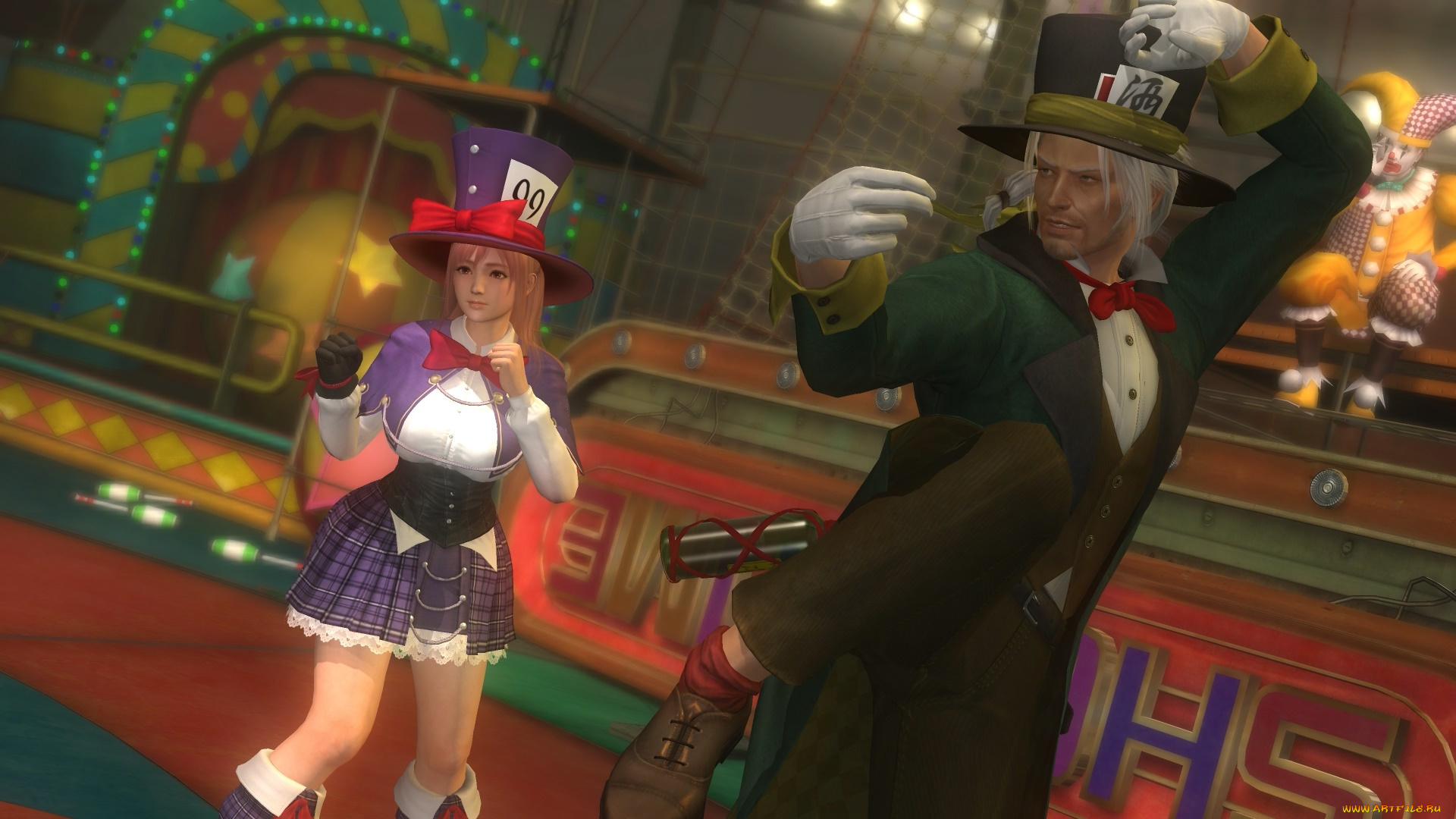 3д, графика, аниме, , anime, мужчина, фон, девушка, взгляд