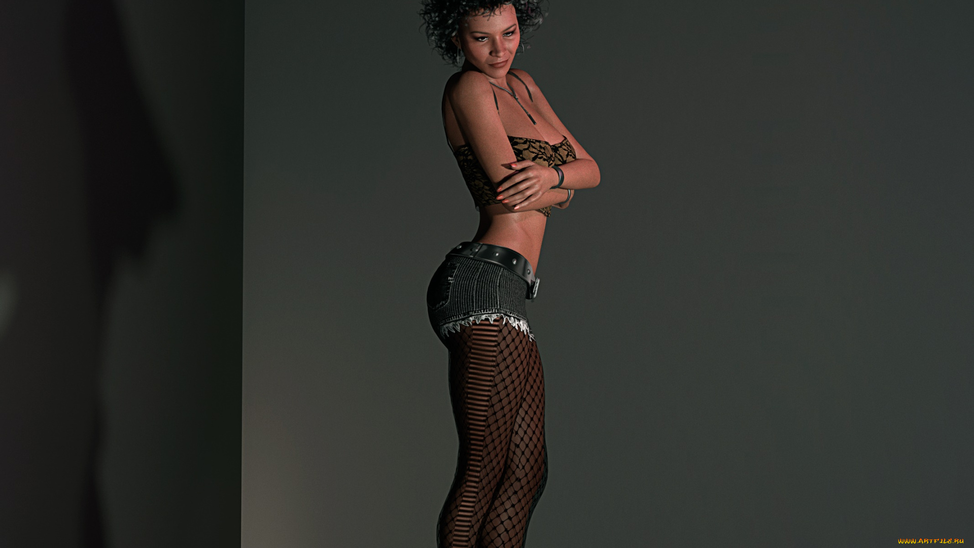 3д, графика, люди, , people, фон, взгляд, девушка