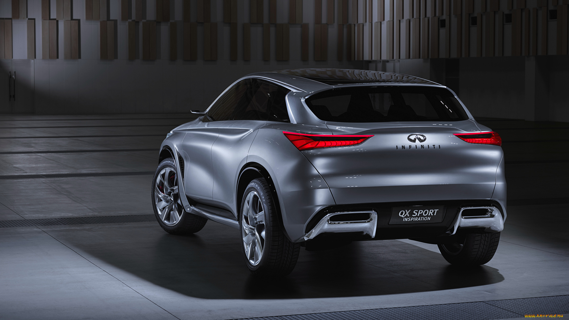 автомобили, infiniti, qx, sport, inspiration, 2016г