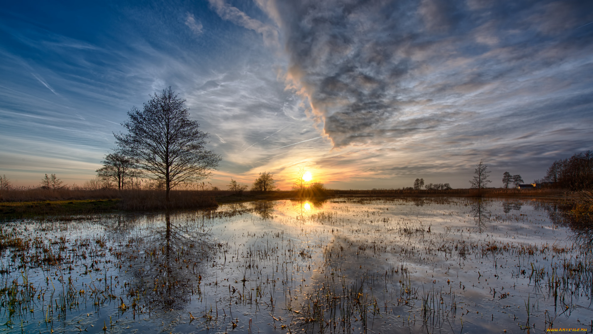 природа, восходы, закаты, рассвет