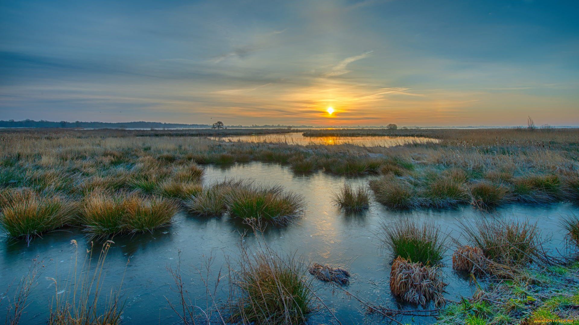 природа, восходы, закаты, рассвет