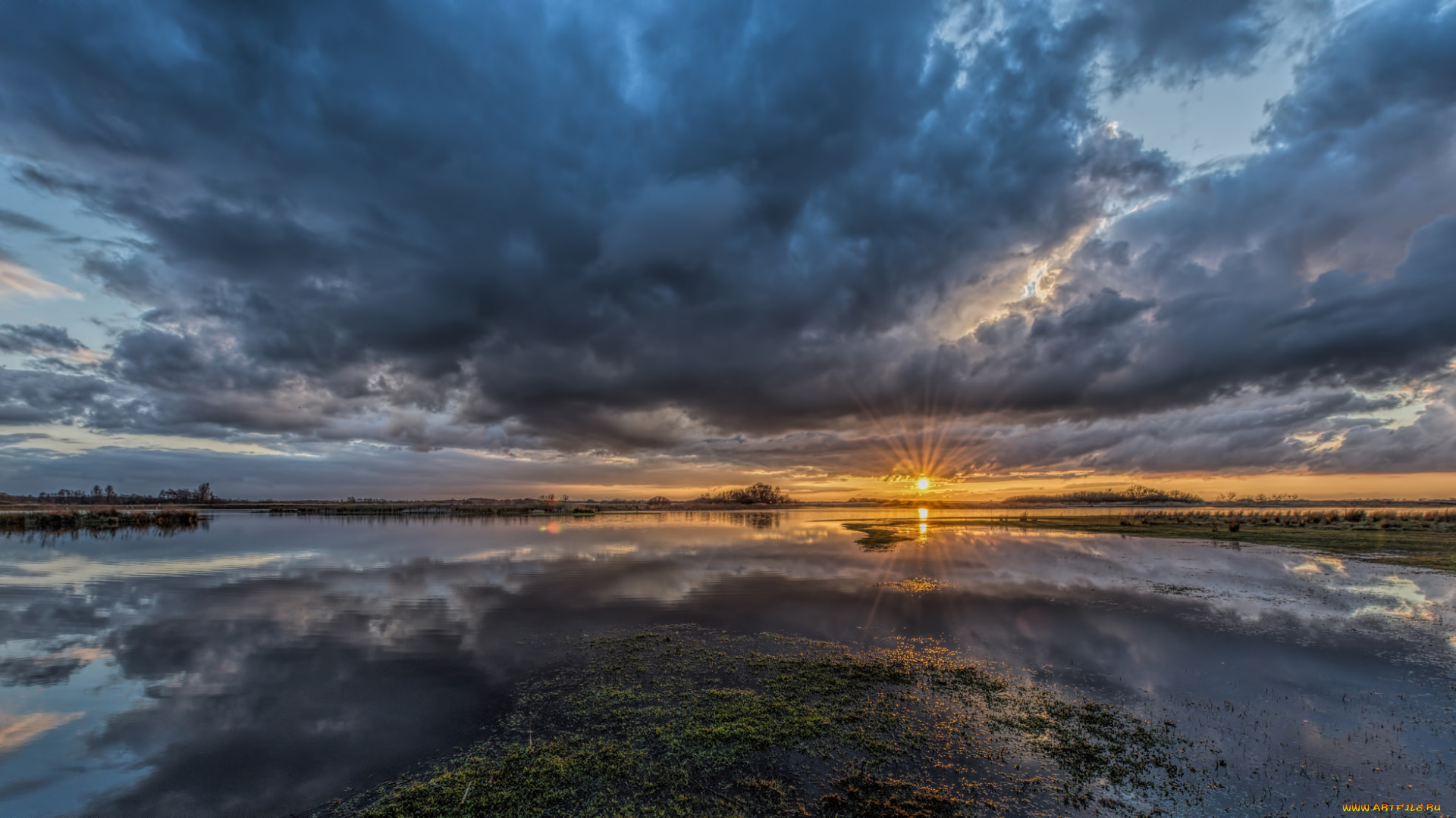 природа, восходы, закаты, рассвет