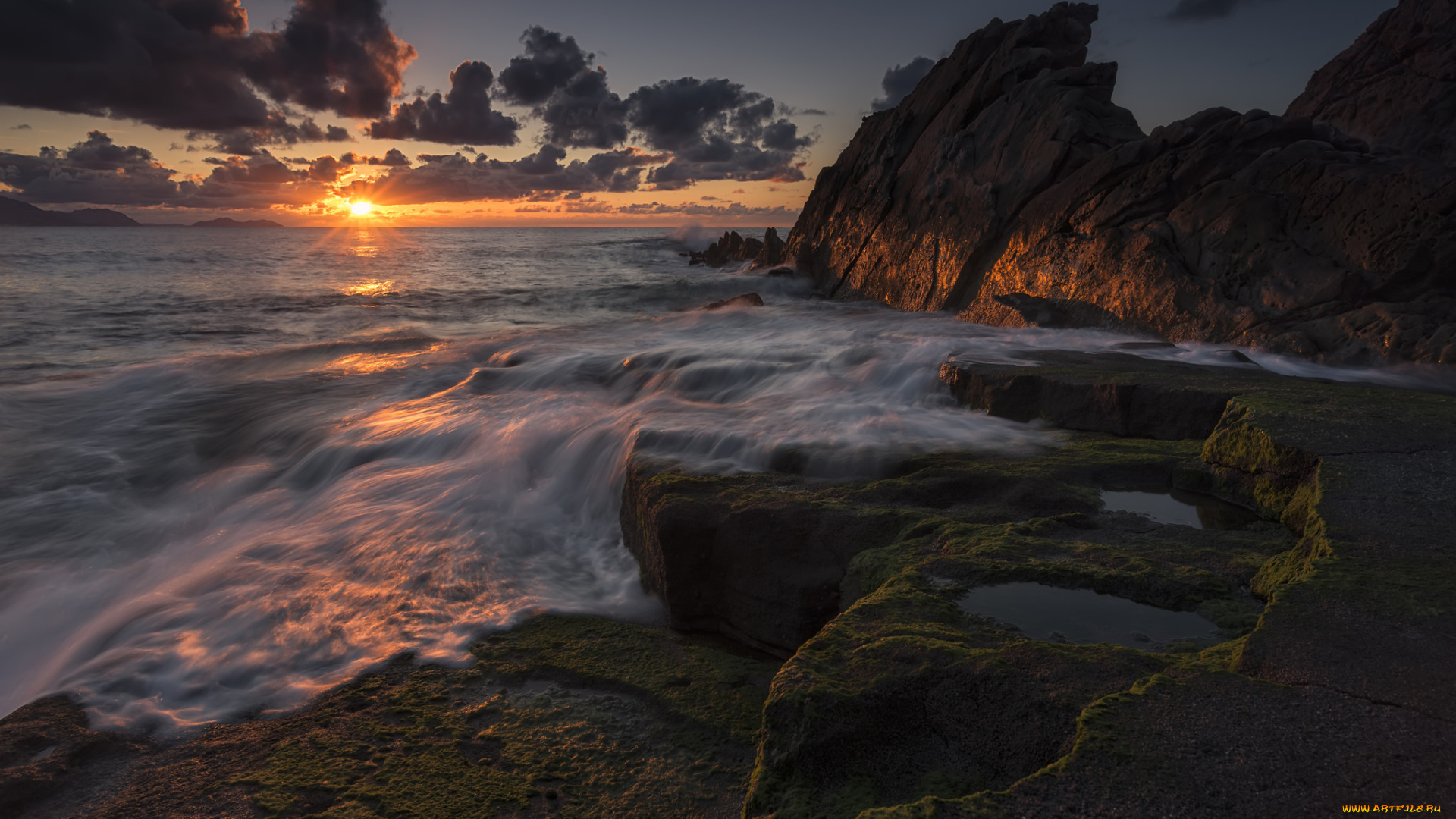 природа, восходы, закаты, рассвет