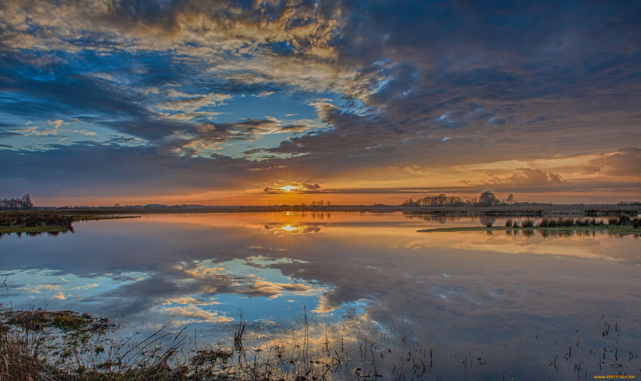 природа, восходы, закаты, рассвет