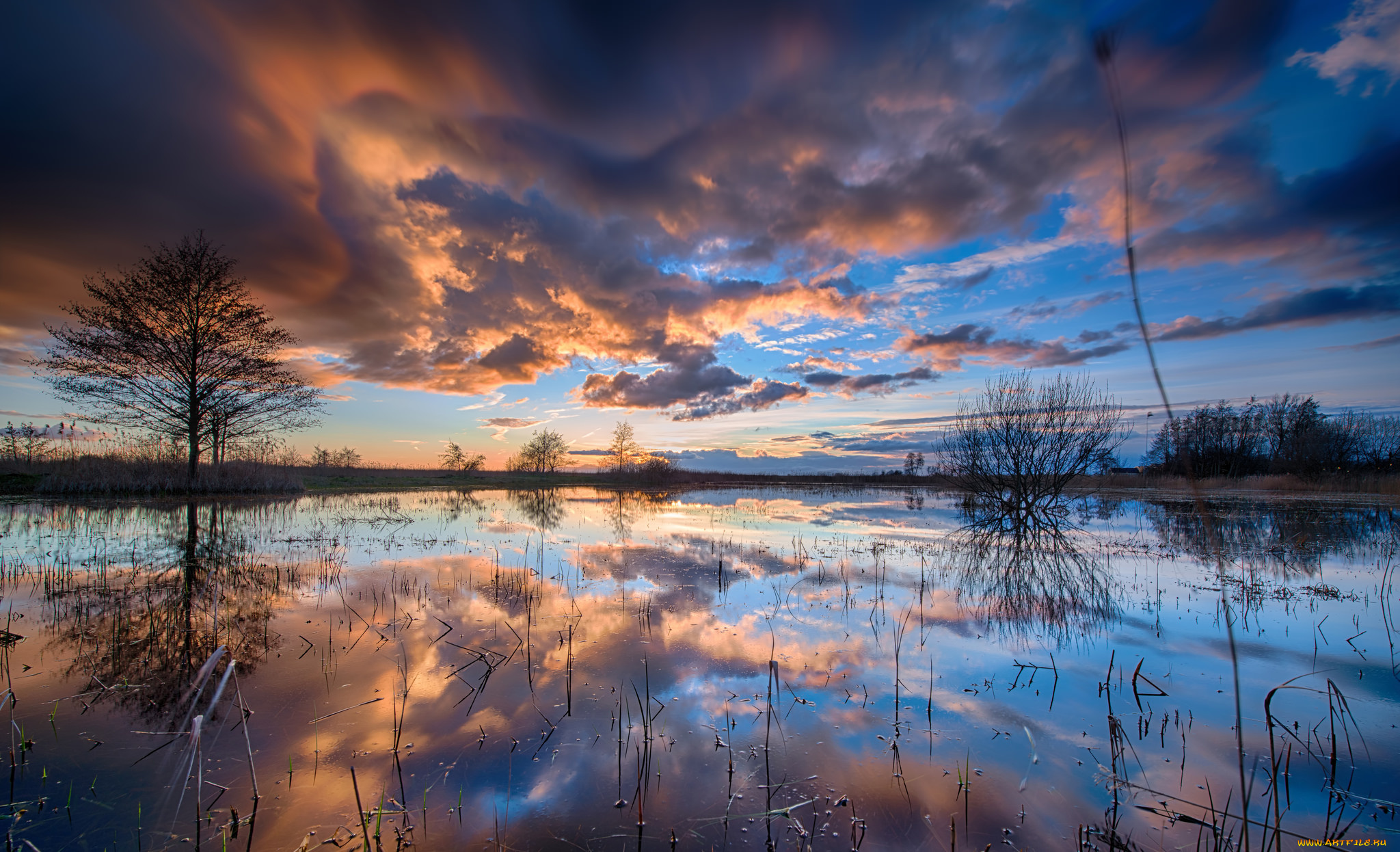 природа, восходы, закаты, рассвет