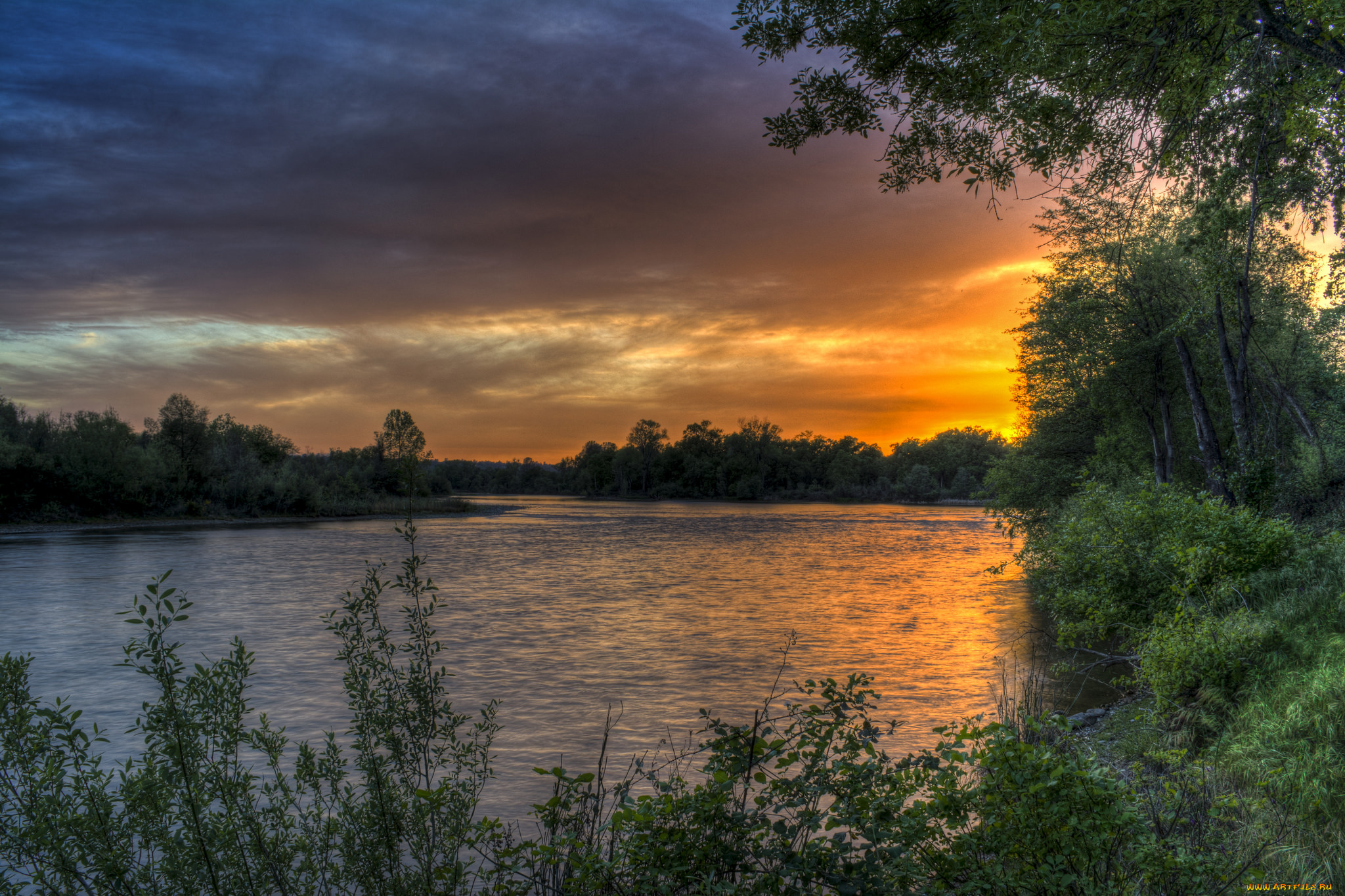 природа, восходы, закаты, рассвет