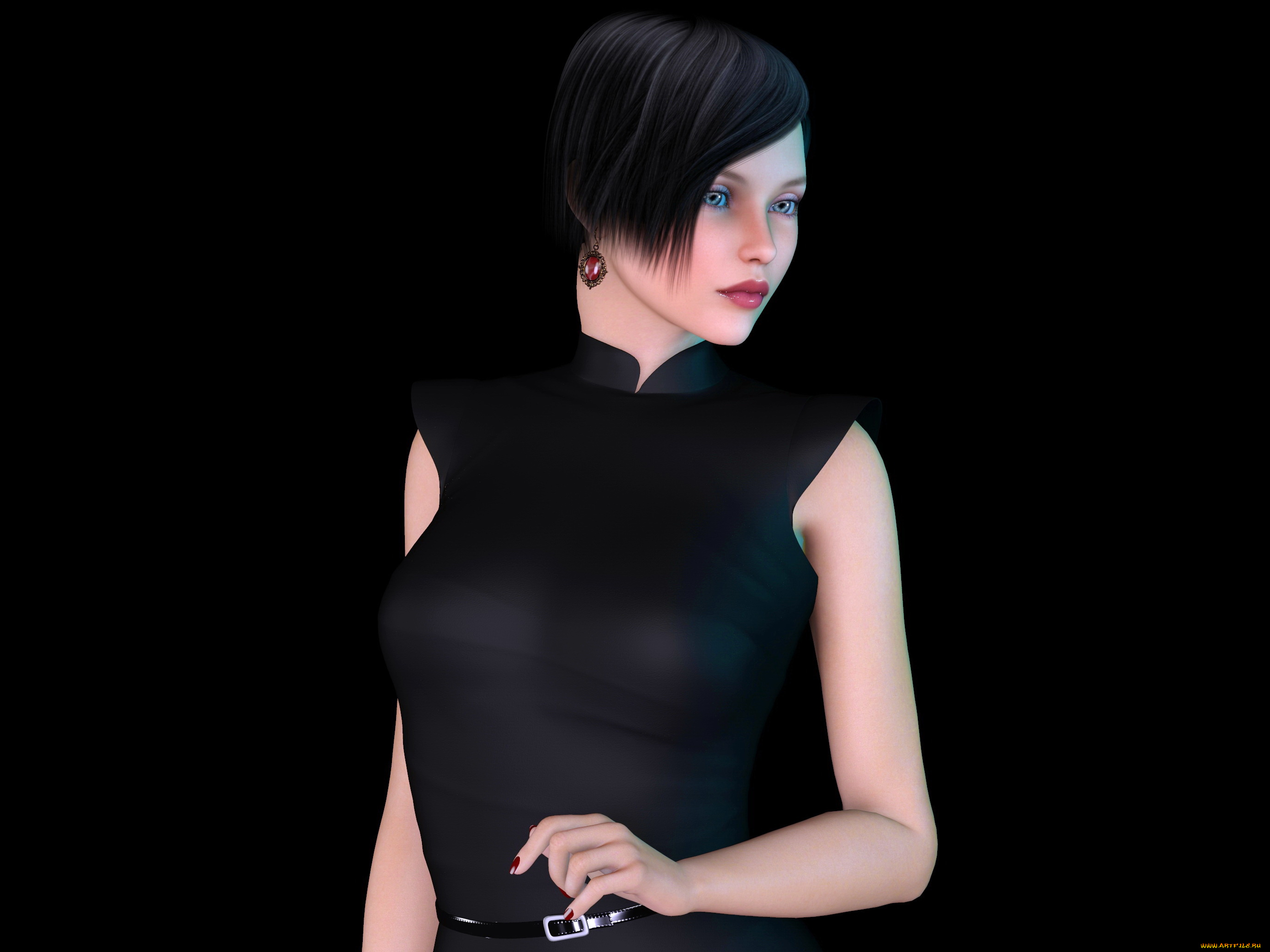 3д, графика, люди, , people, фон, взгляд, девушка