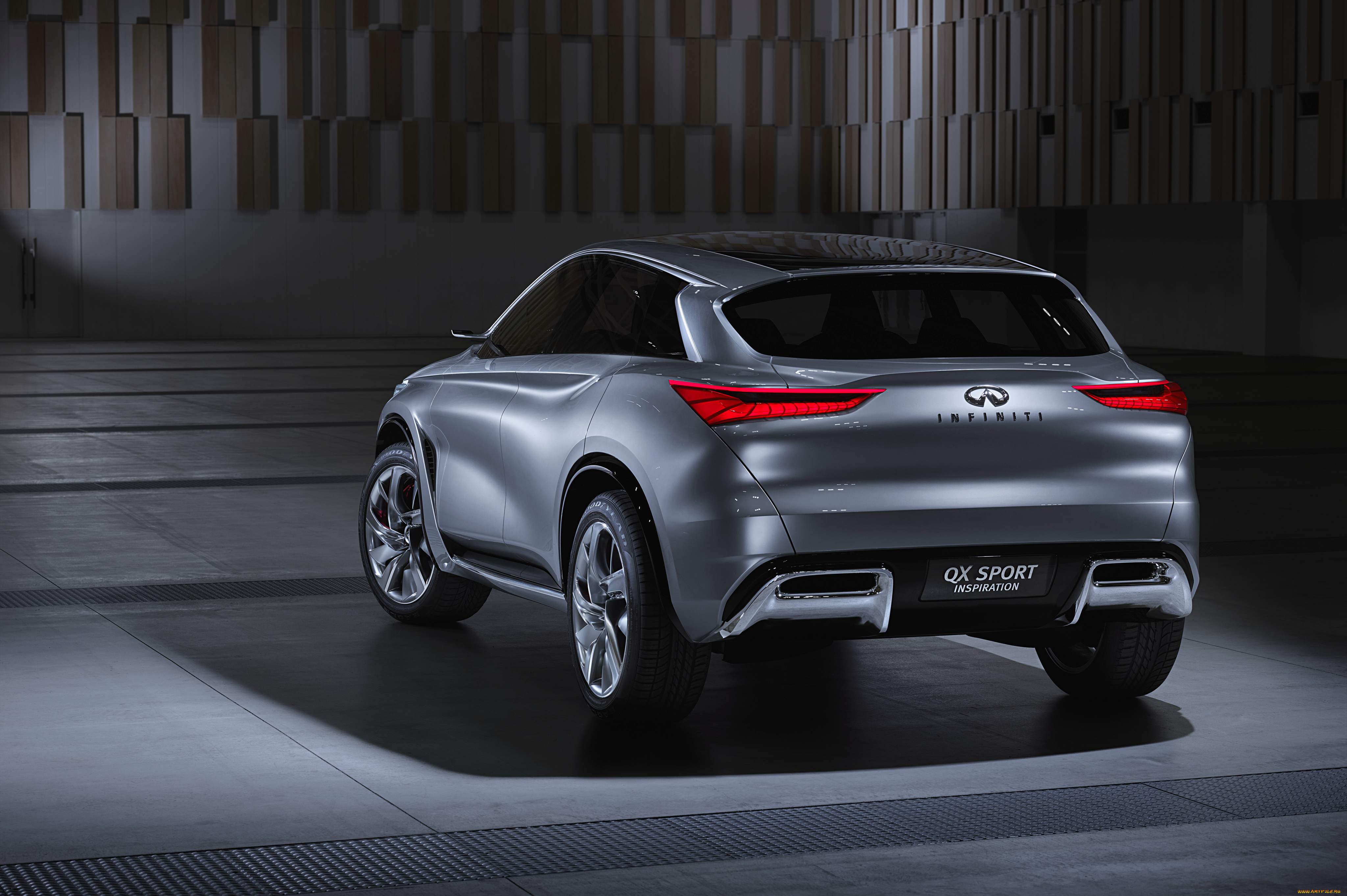 автомобили, infiniti, qx, sport, inspiration, 2016г