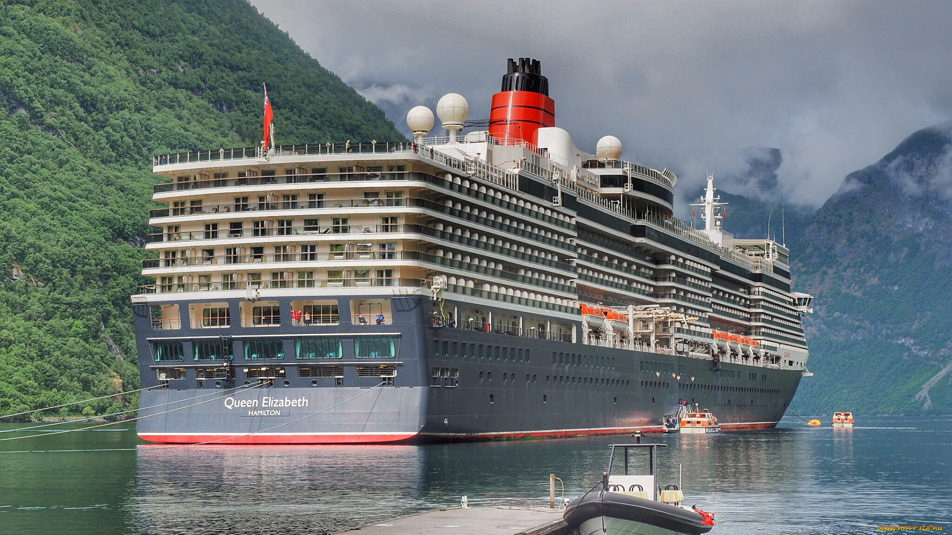 queen, elizabeth, корабли, лайнеры, круиз, лайнер