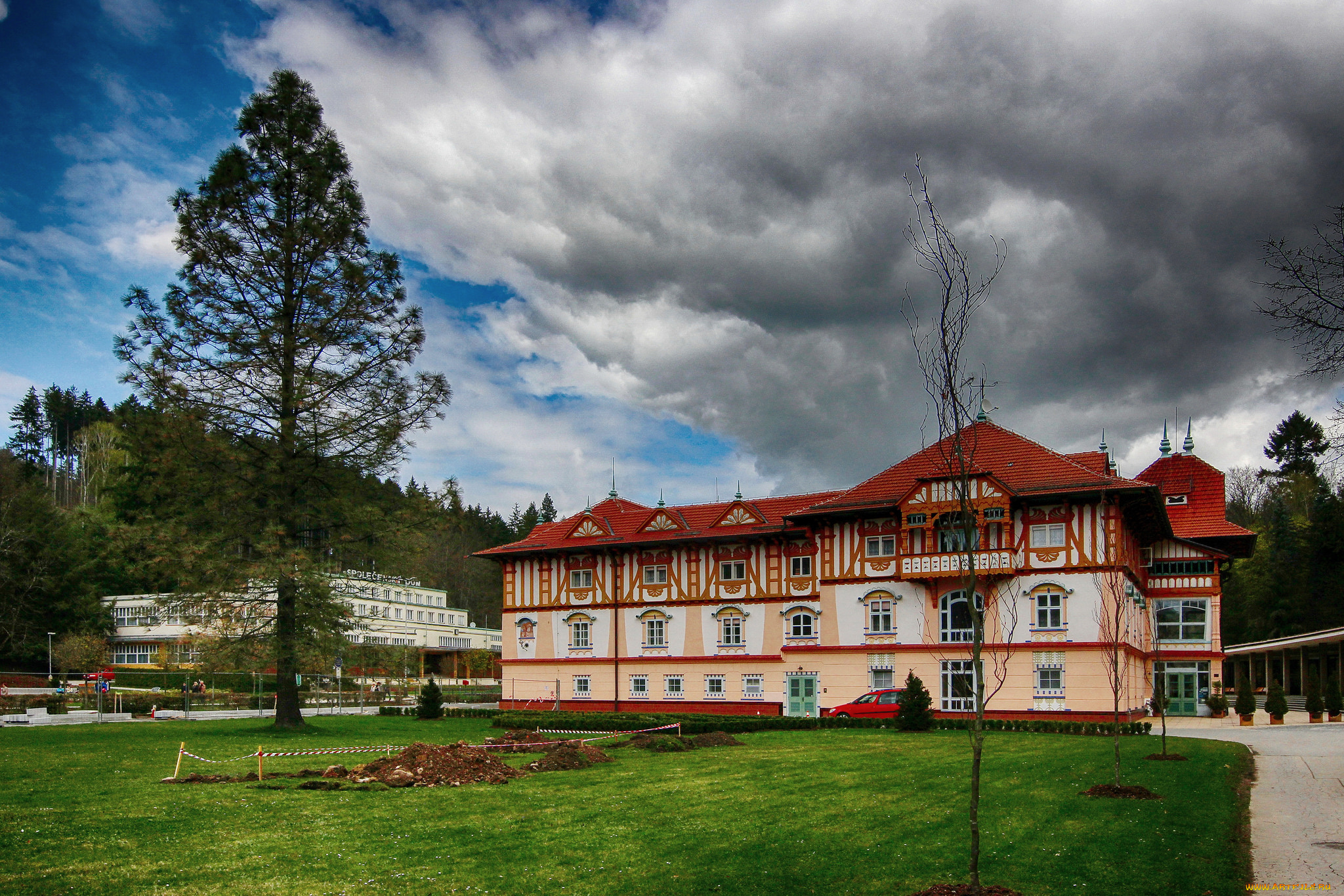 города, -, здания, , дома, дом, загородный