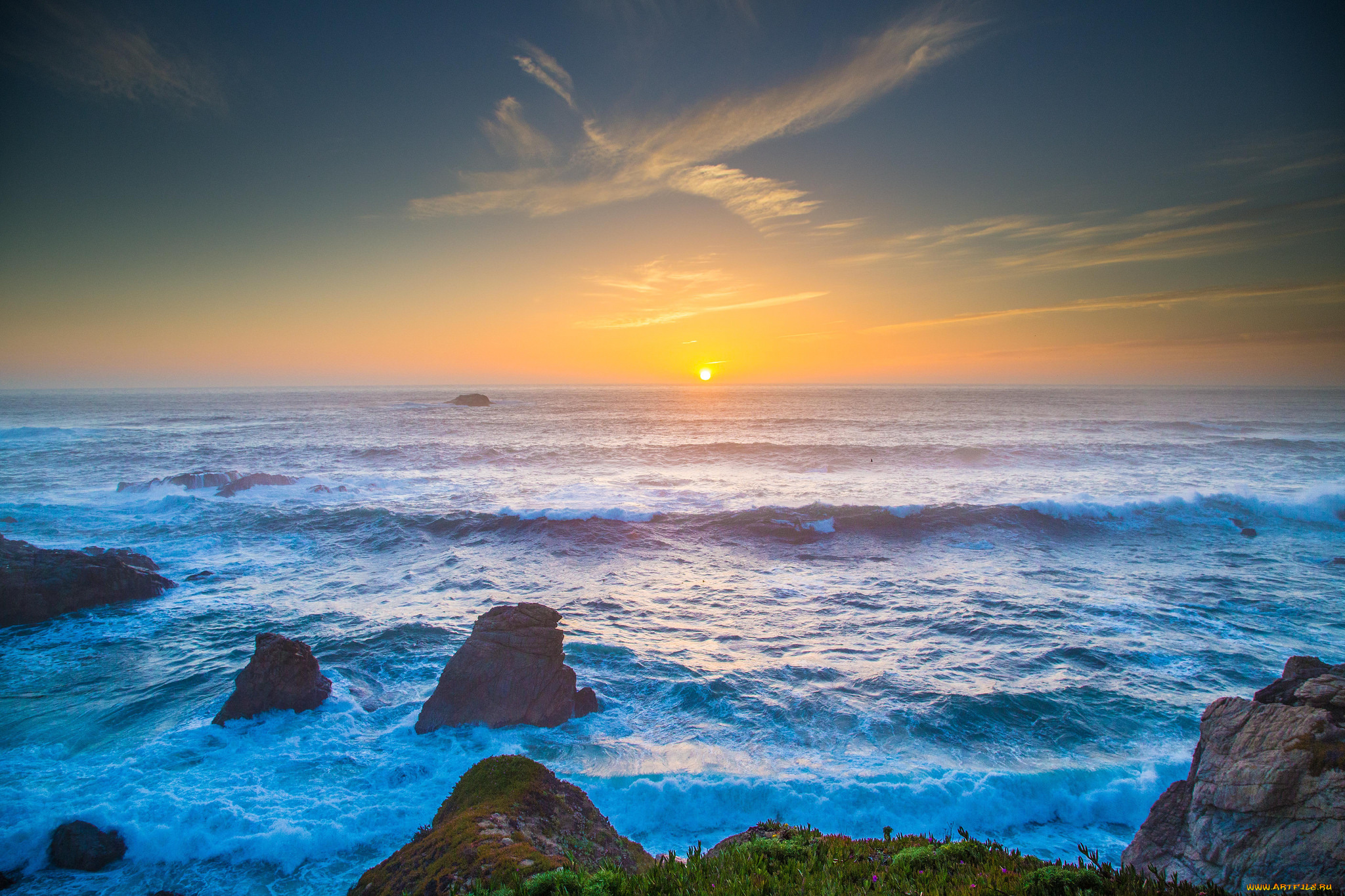 природа, восходы, закаты, рассвет