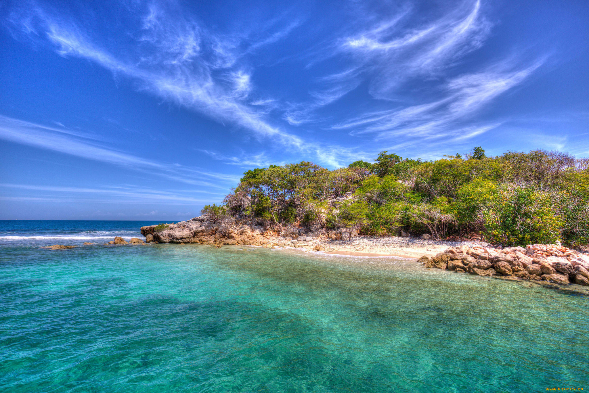 природа, побережье, берег, море