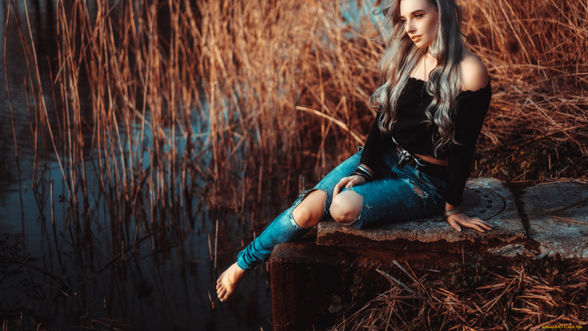 девушка, девушки, -unsort, , блондинки, , светловолосые, модель