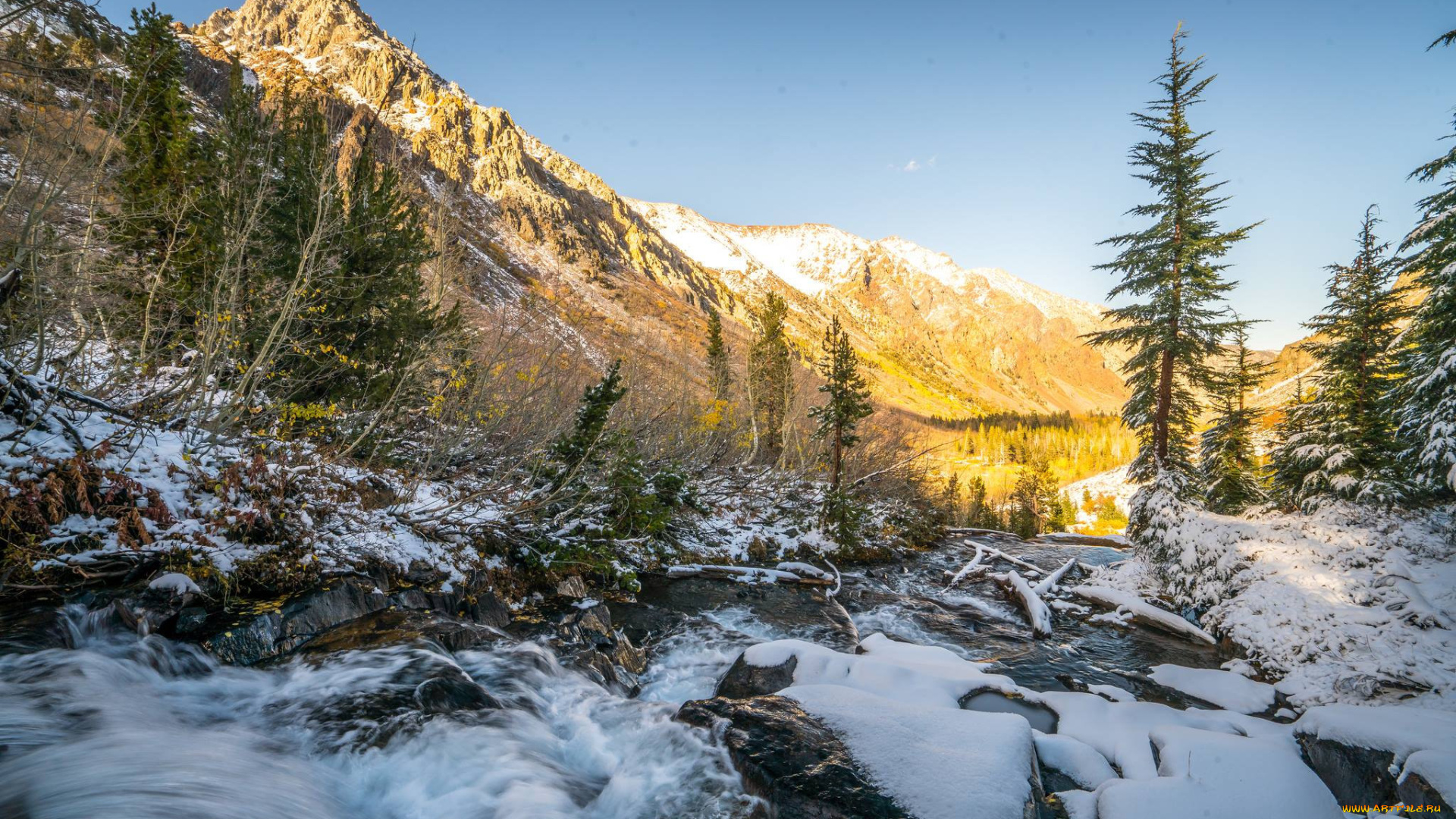 природа, горы, простор