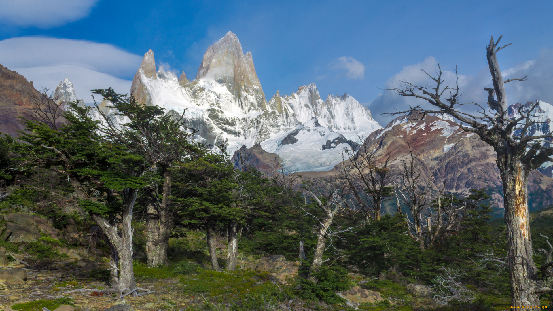 природа, горы, простор