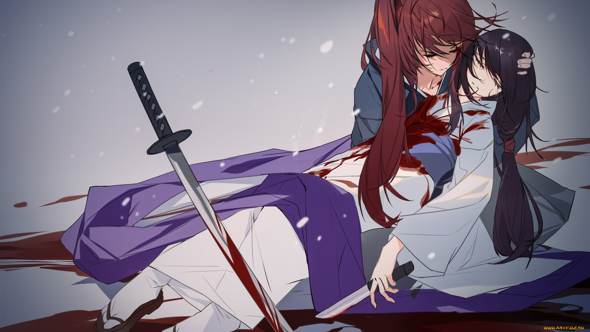 аниме, rurouni, kenshin, бродяга, кэнсин