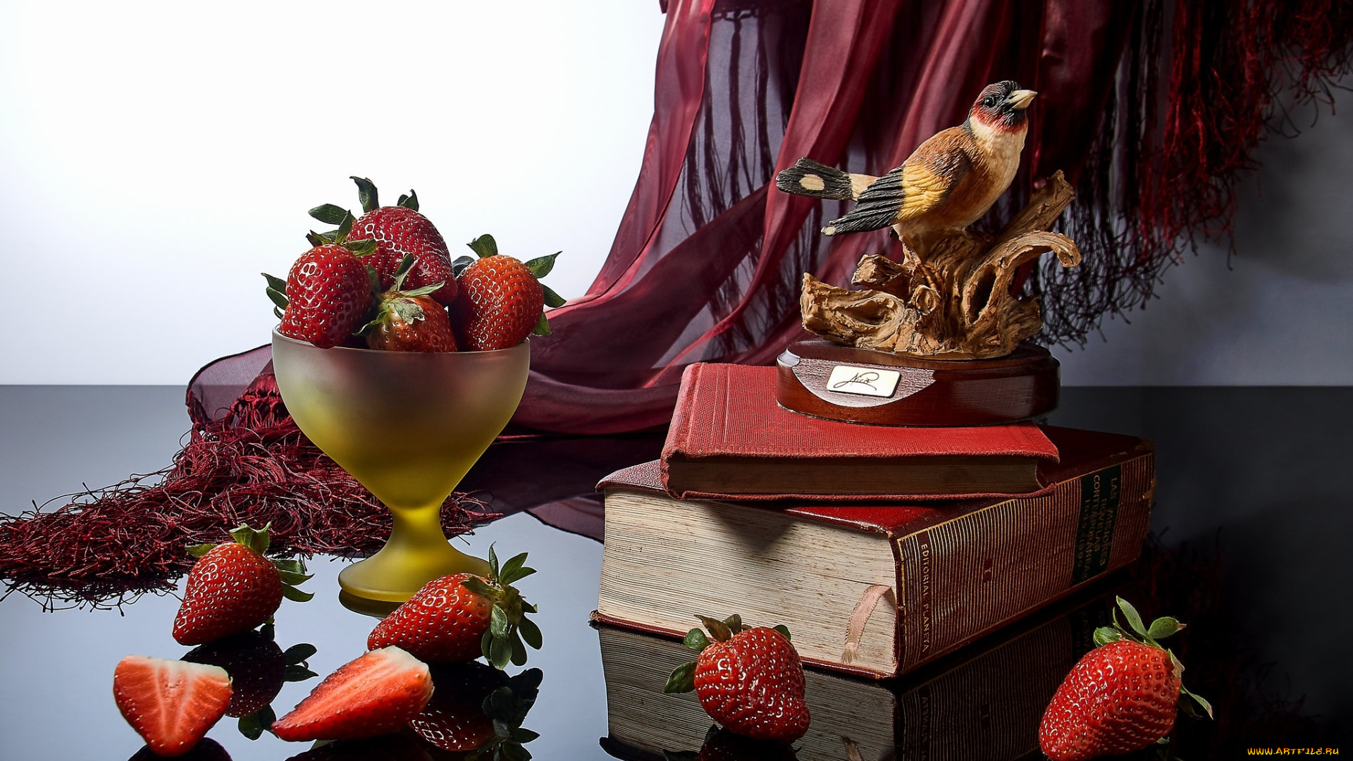 еда, клубника, , земляника