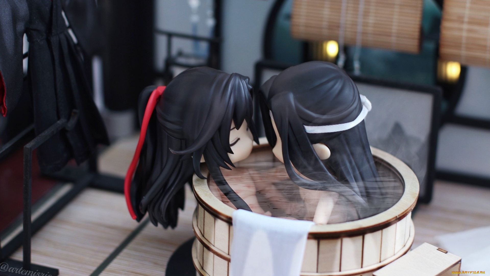 разное, игрушки, вэй, усянь, лань, ванцзы, куклы, бочка, купание