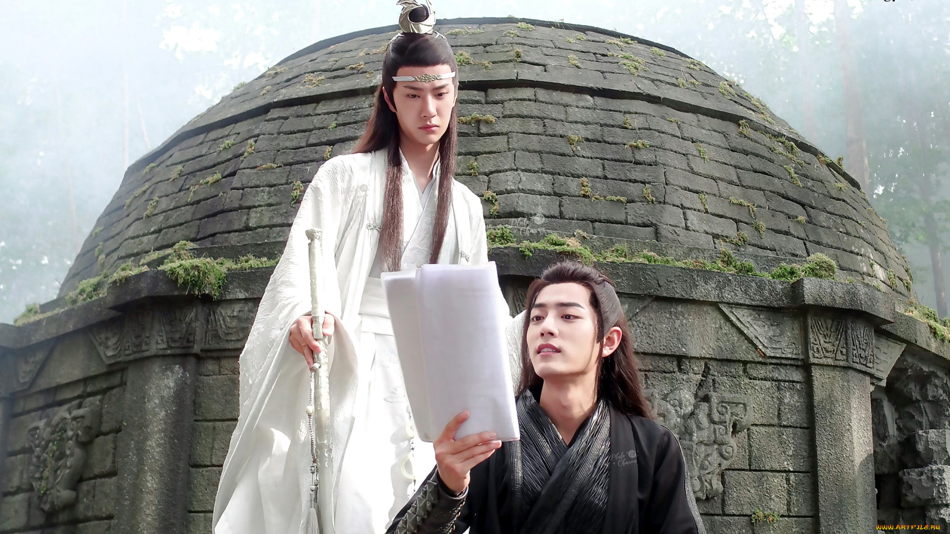 разное, знаменитости, ван, ибо, сяо, чжань, костюмы, сценарий, съемки