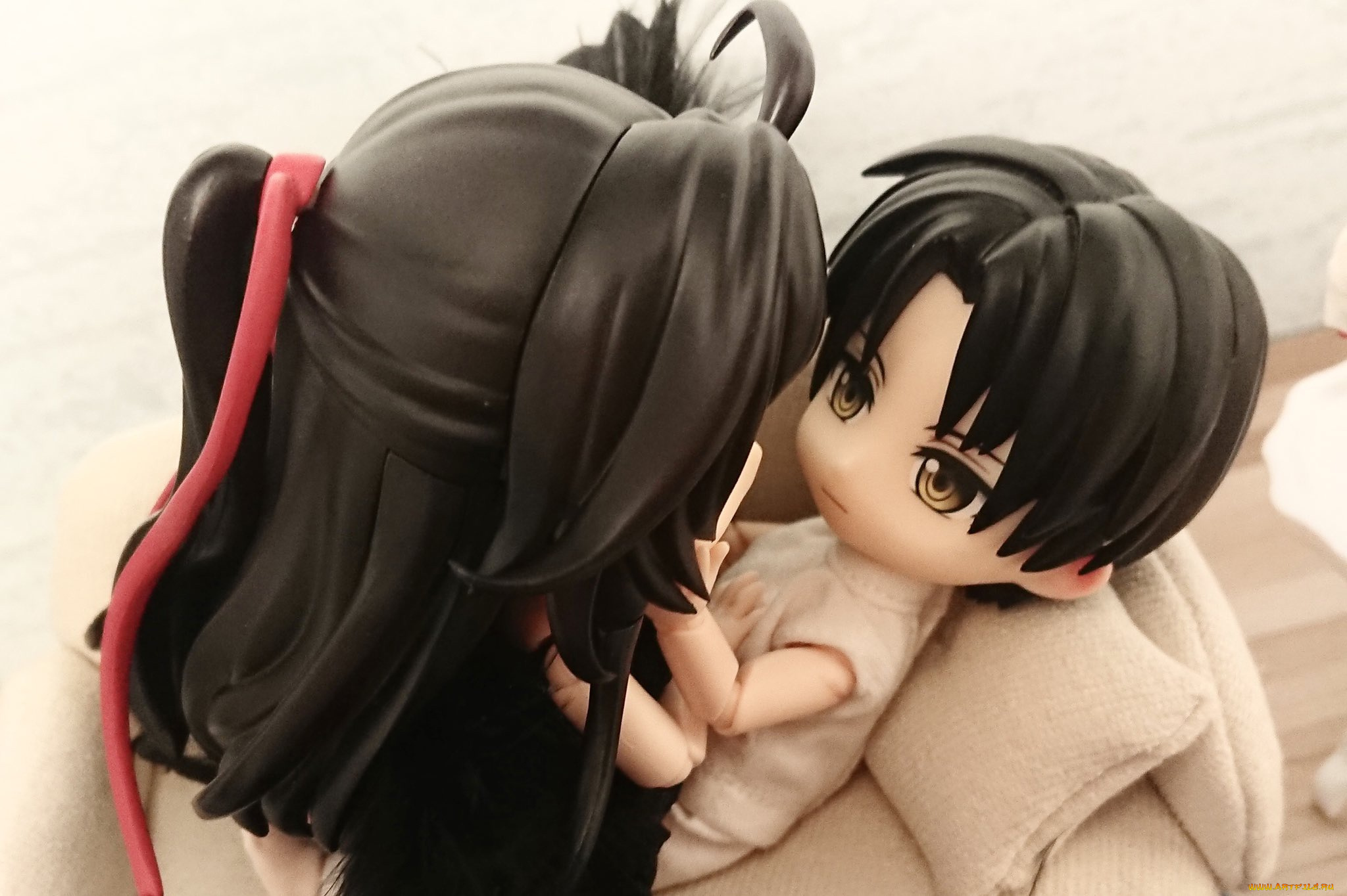 разное, игрушки, куклы, пара, ангел, диван