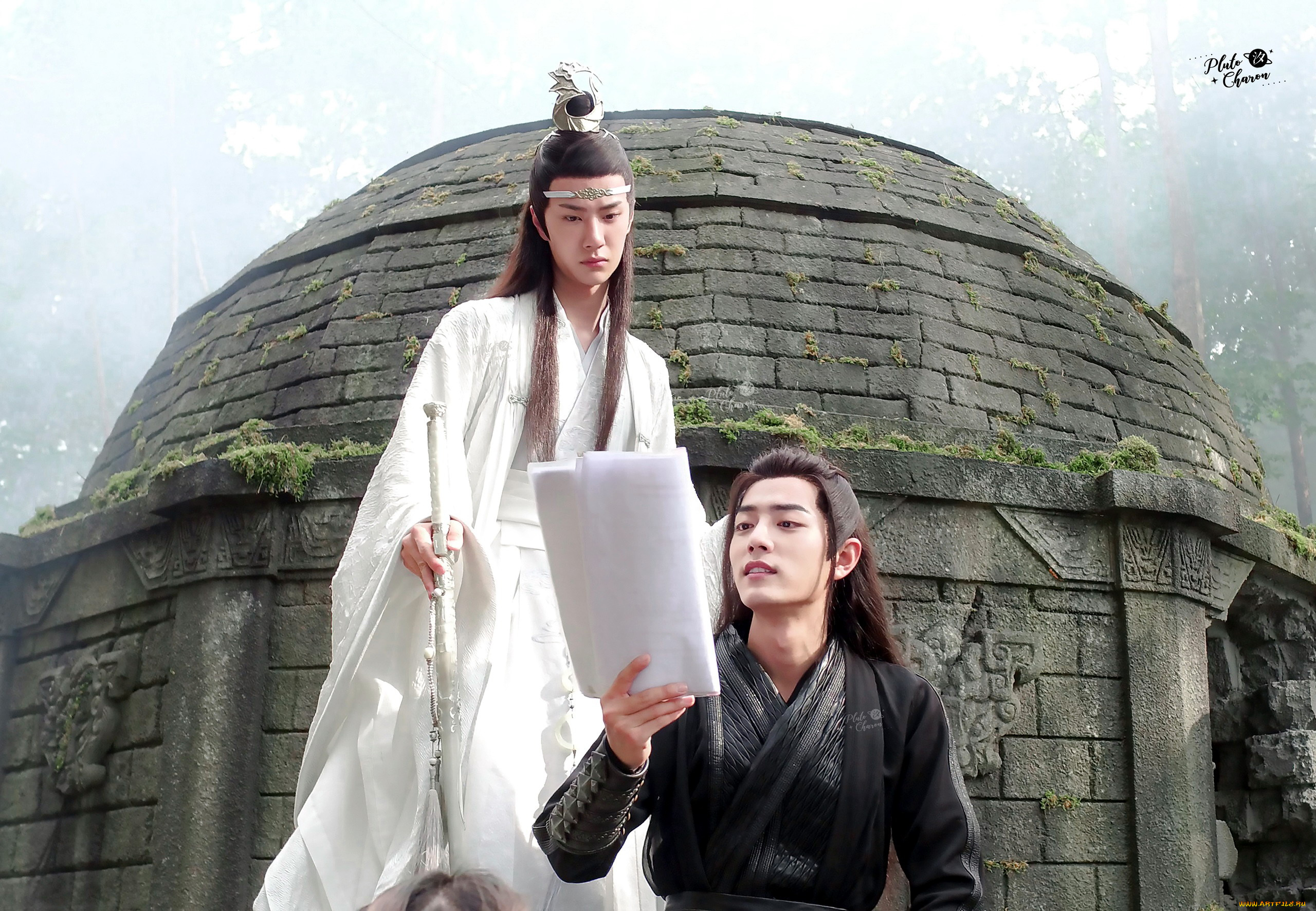 разное, знаменитости, ван, ибо, сяо, чжань, костюмы, сценарий, съемки