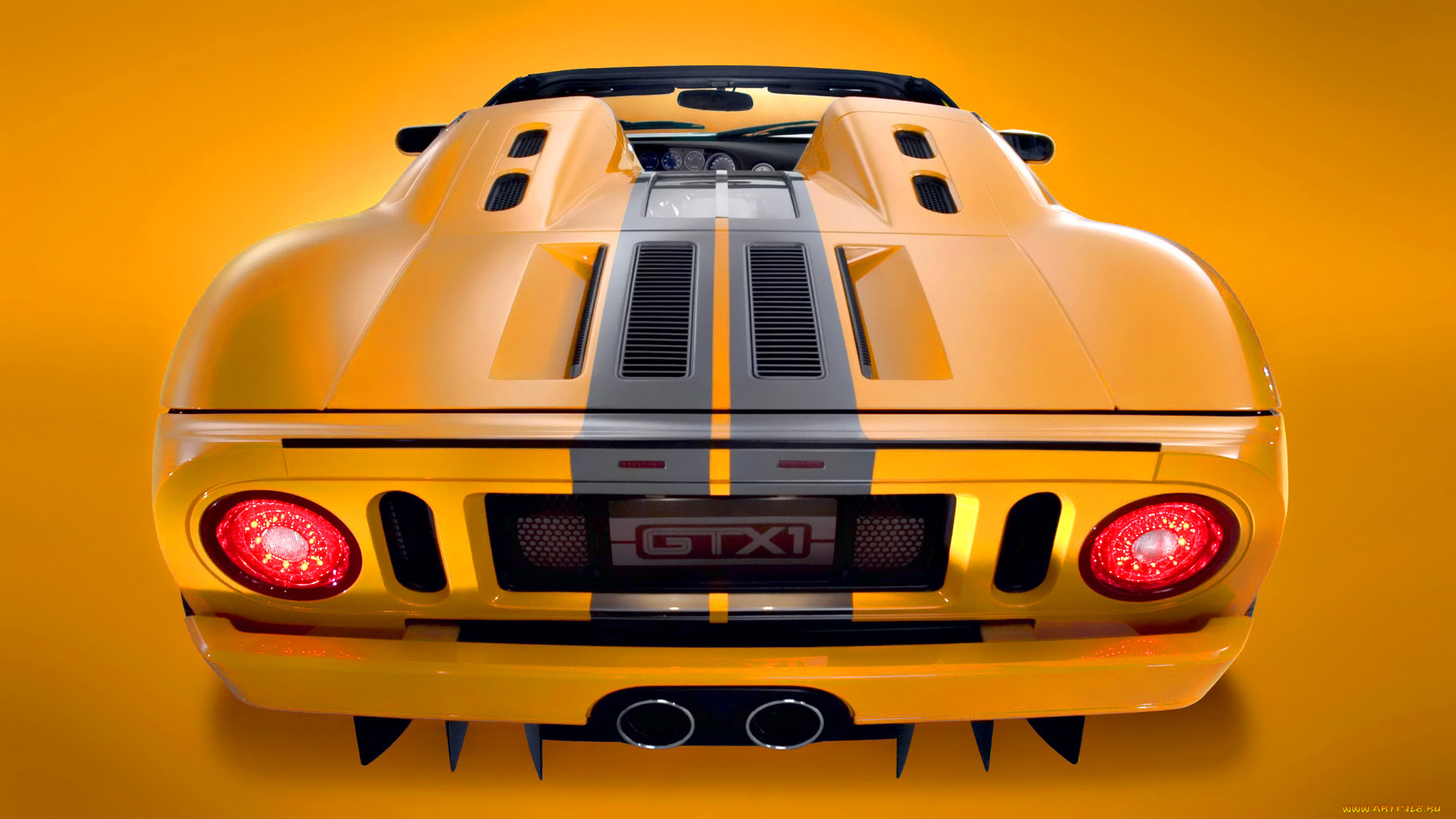 автомобили, ford, желтый