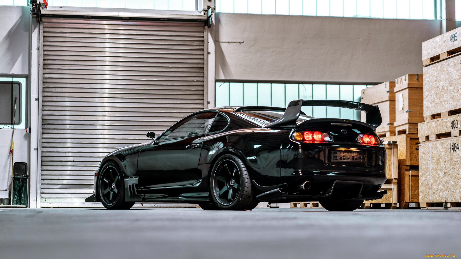 автомобили, toyota, машина, авто, фон, обои, тюнинг, техника, автомобиль, картинка, supra, супра, на, рабочий, стол, обвес, японская, крутое, чёрная
