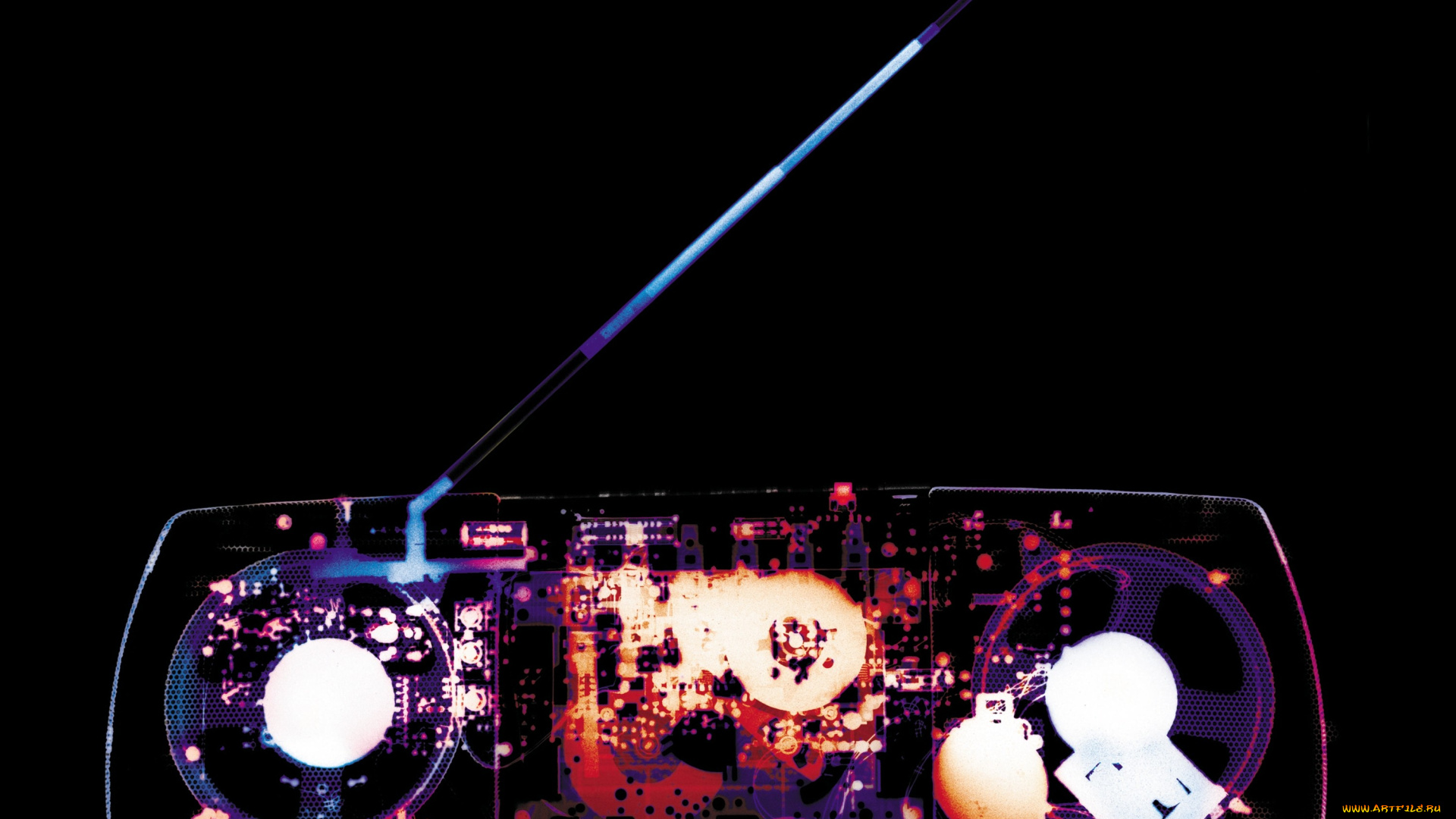 разное, кости, , рентген, магнитола, рентген