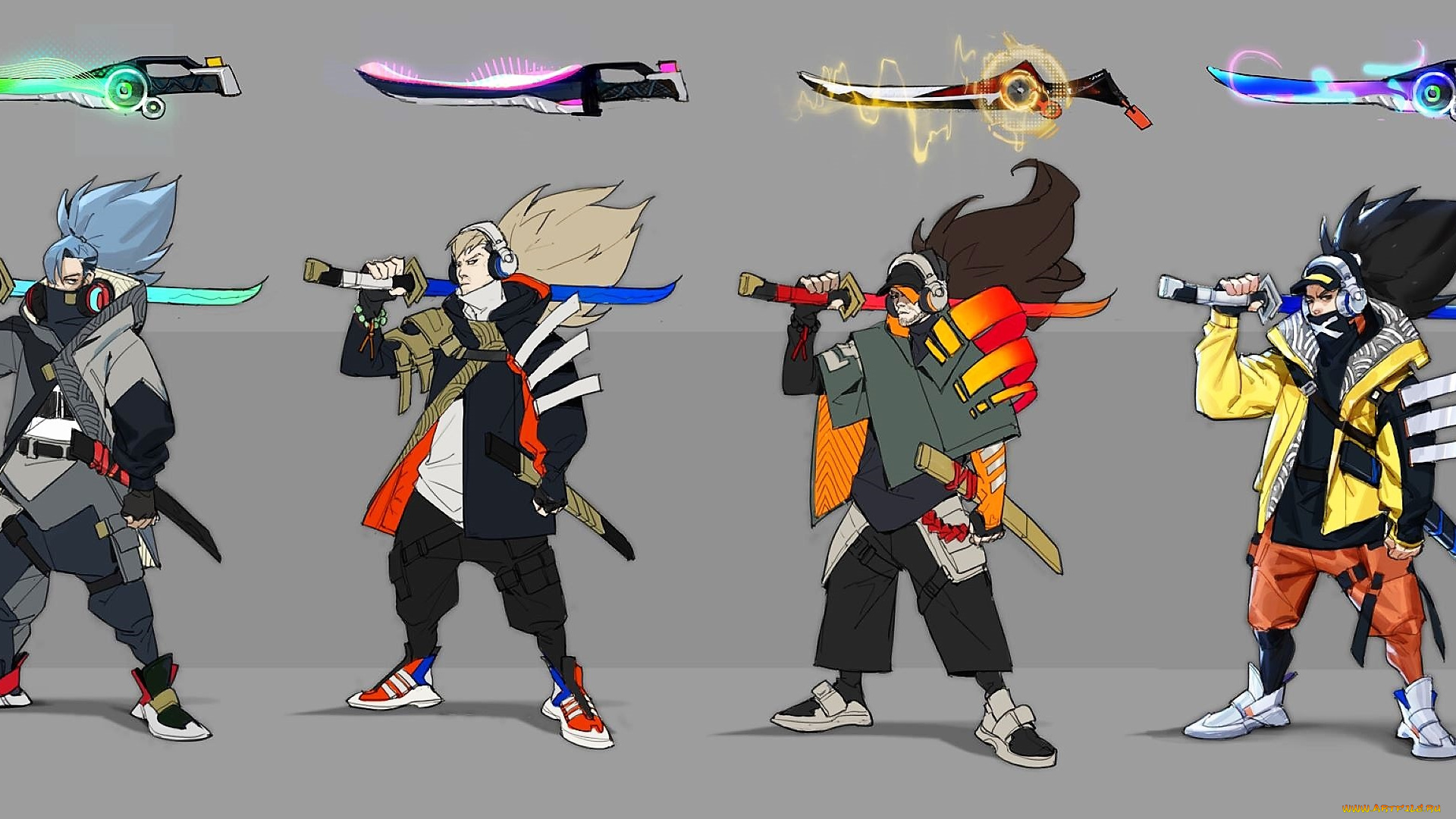 видео, игры, league, of, legends, yasuo, образы, мечи