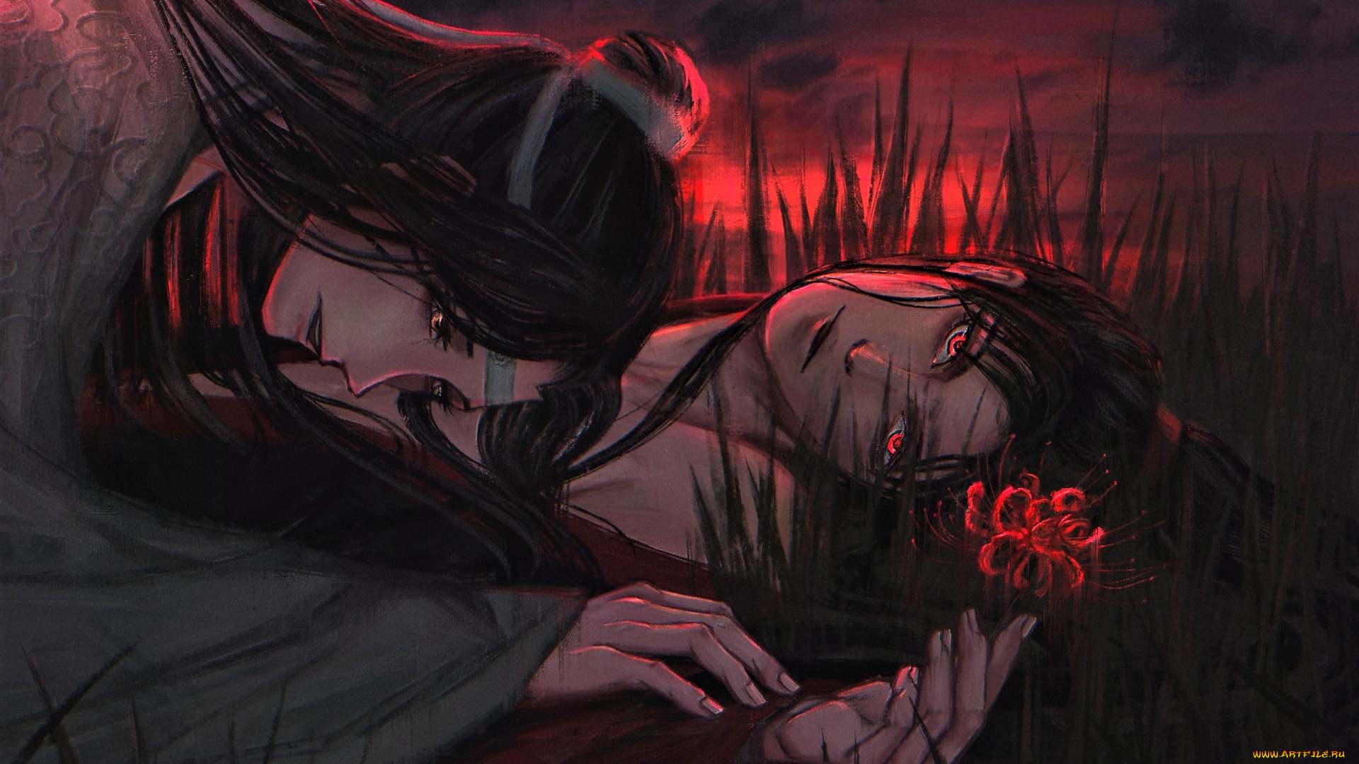 аниме, mo, dao, zu, shi, вэй, усянь, лань, ванцзи