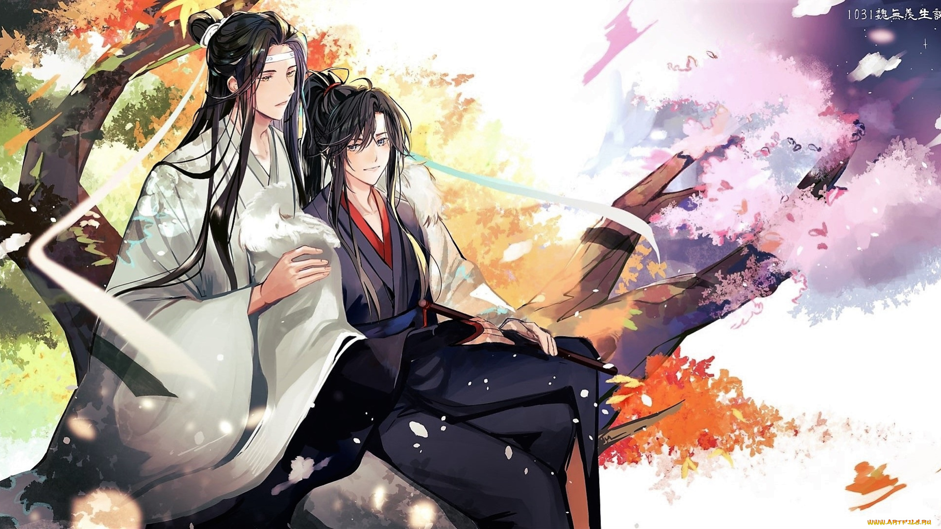 аниме, mo, dao, zu, shi, вэй, усянь, лань, ванцзы, осень