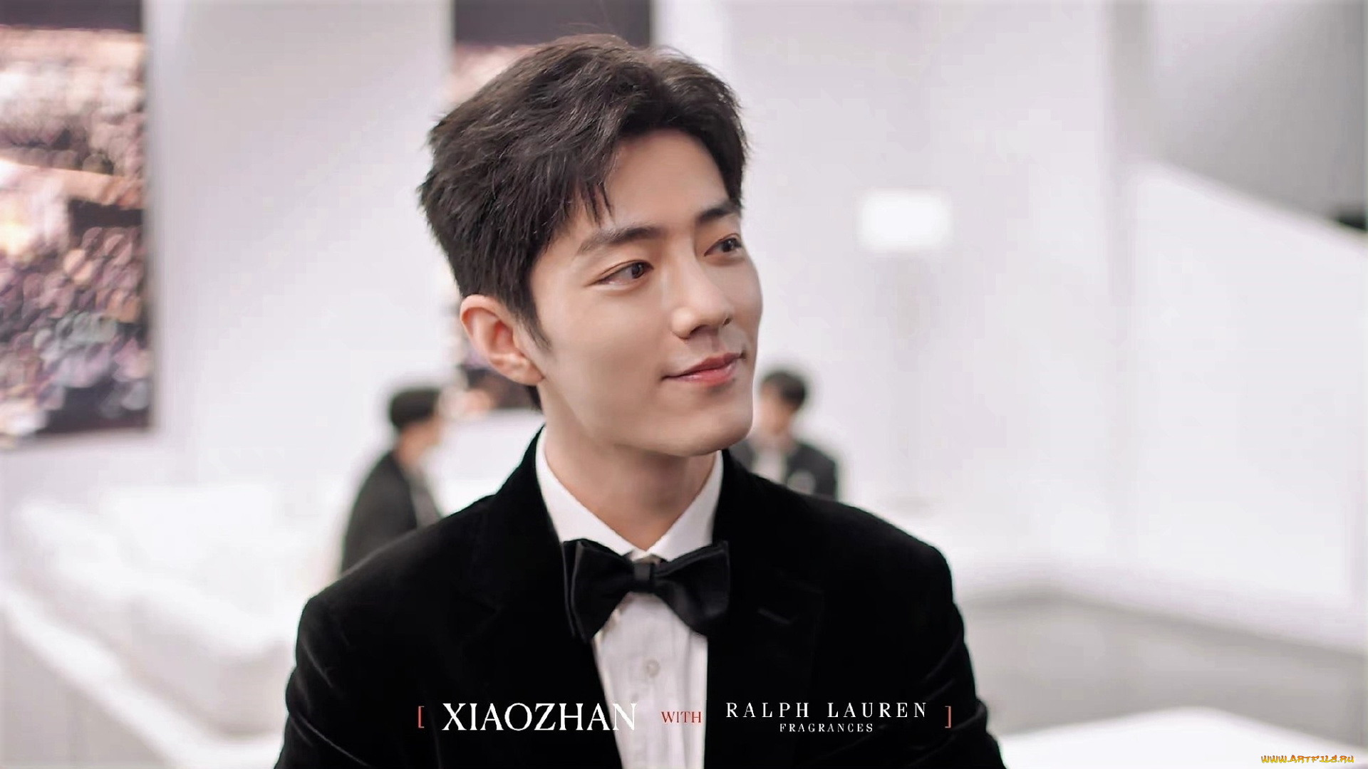 мужчины, xiao, zhan, актер, костюм, бабочка