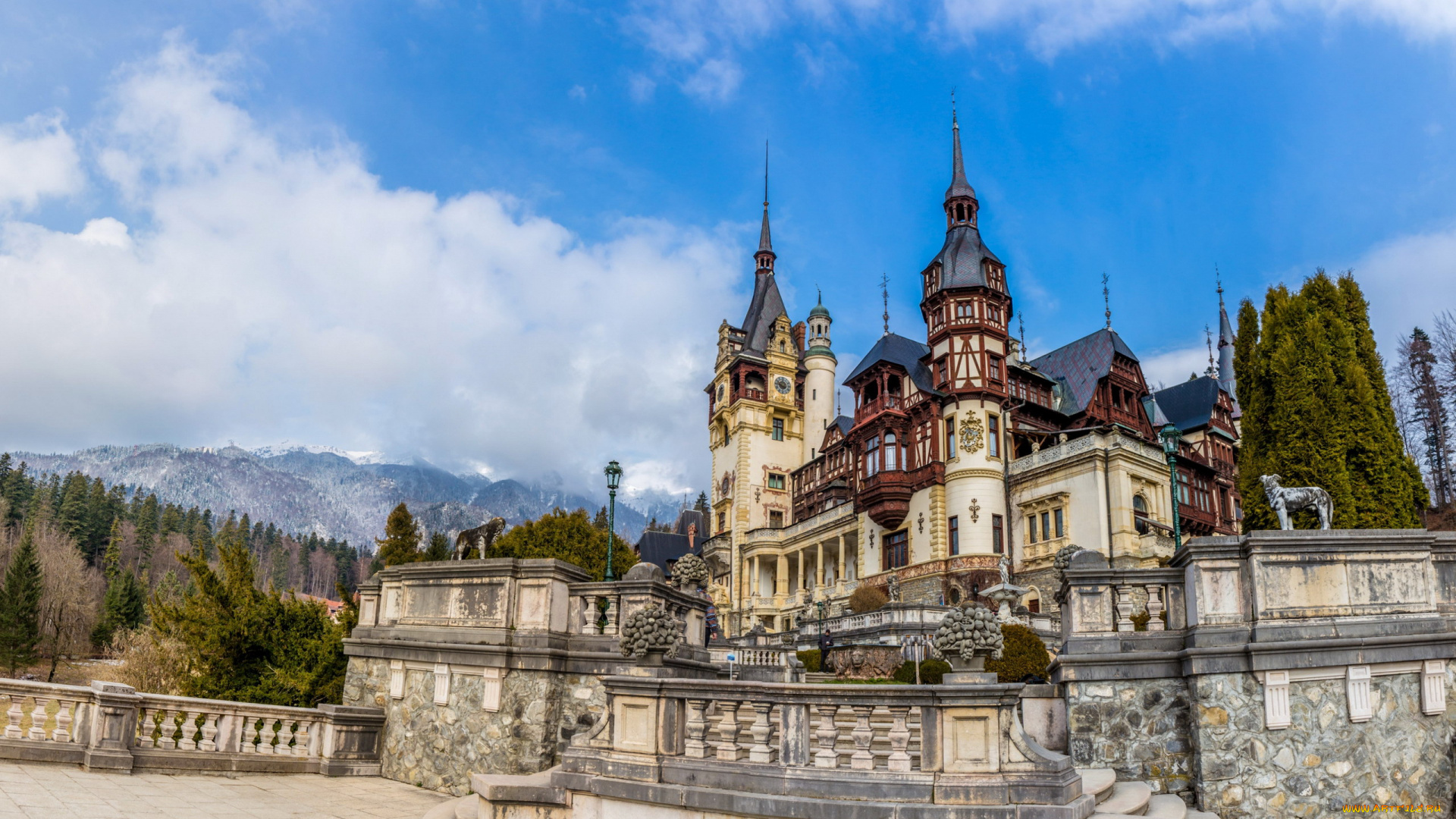 peles, castle, prahova, county, romania, города, замок, пелеш, , румыния, peles, castle, prahova, county
