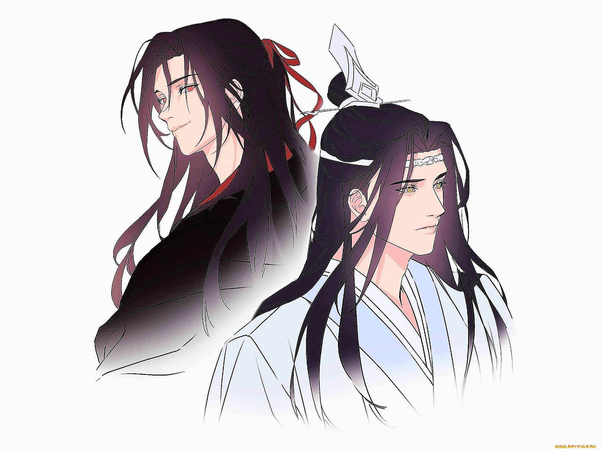 аниме, mo, dao, zu, shi, вэй, усянь, лань, ванцзи